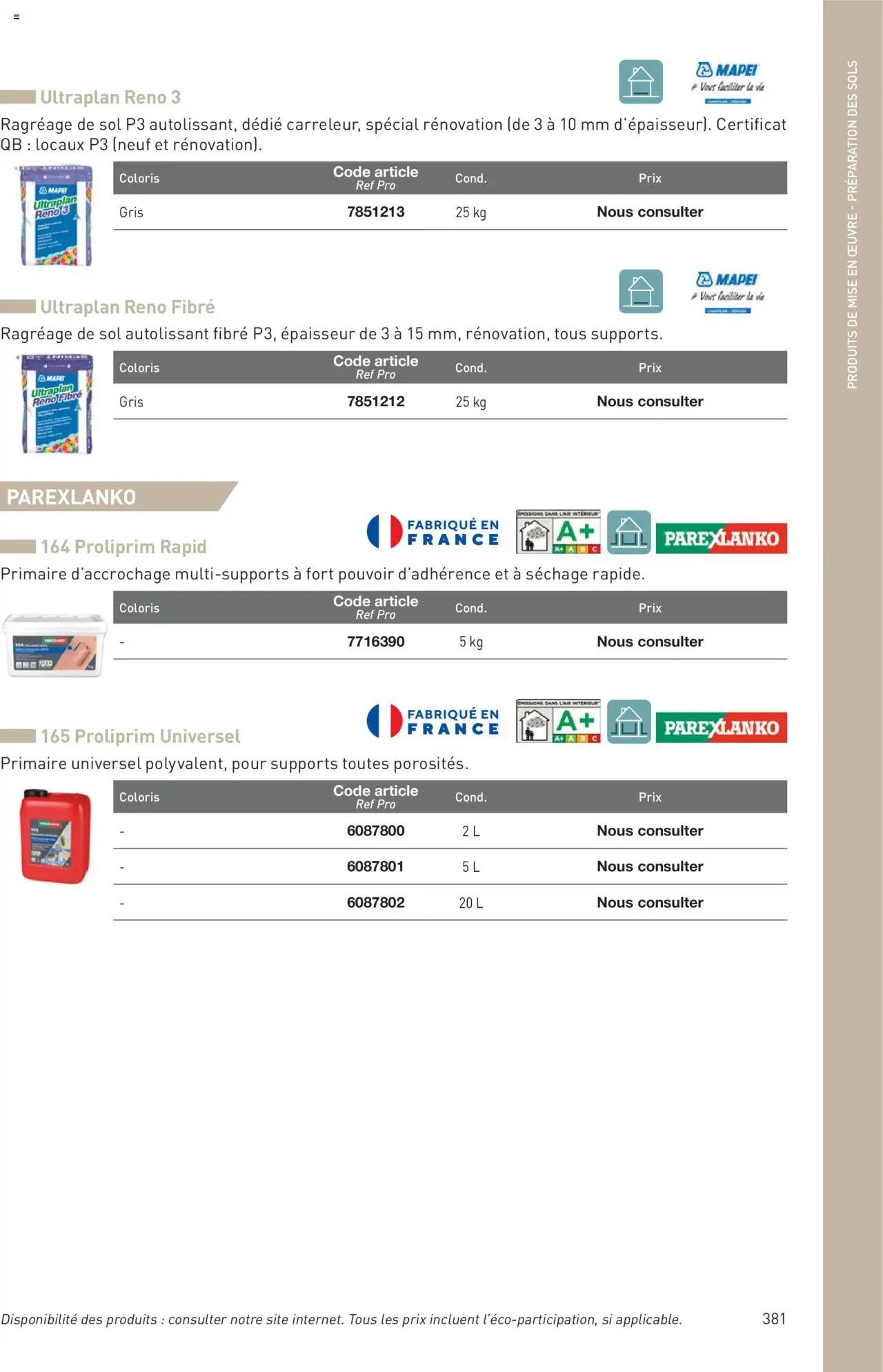 Point.P catalogue Revêtements Habitat et tertiaire 2025 (2025-07-11 - 2025-12-31)