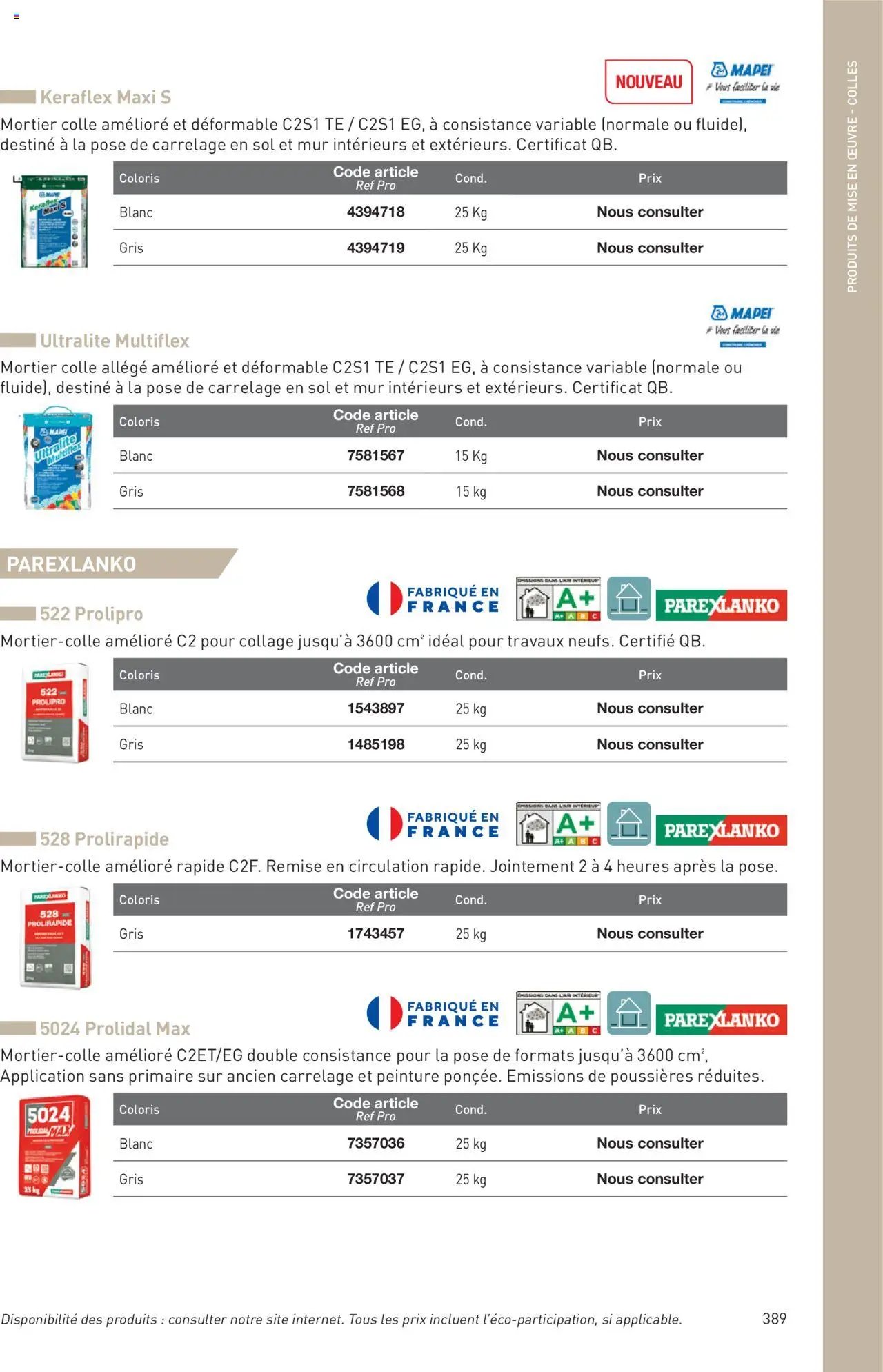 Point.P catalogue Revêtements Habitat et tertiaire 2025 (2025-07-11 - 2025-12-31)