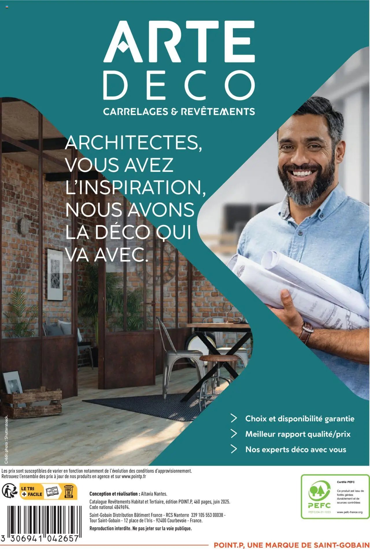 Point.P catalogue Revêtements Habitat et tertiaire 2025 (2025-07-11 - 2025-12-31)