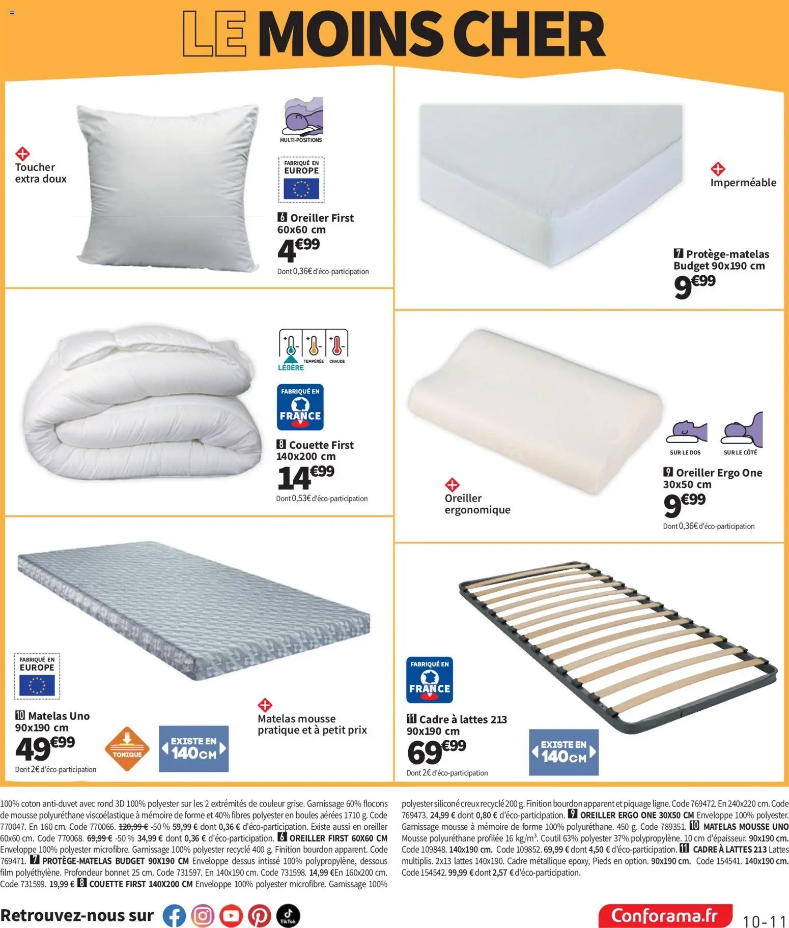Conforama catalogue