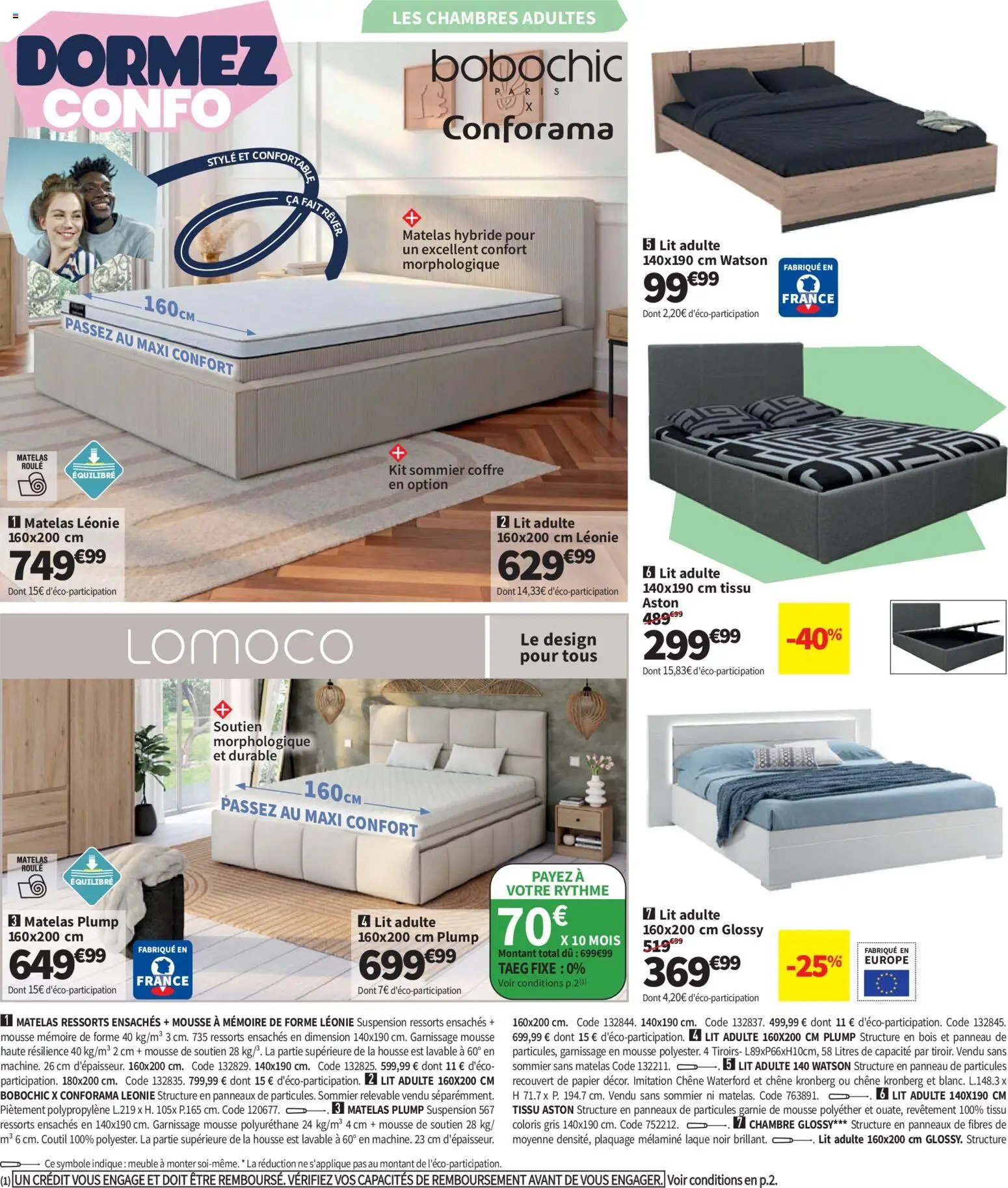 Conforama catalogue
