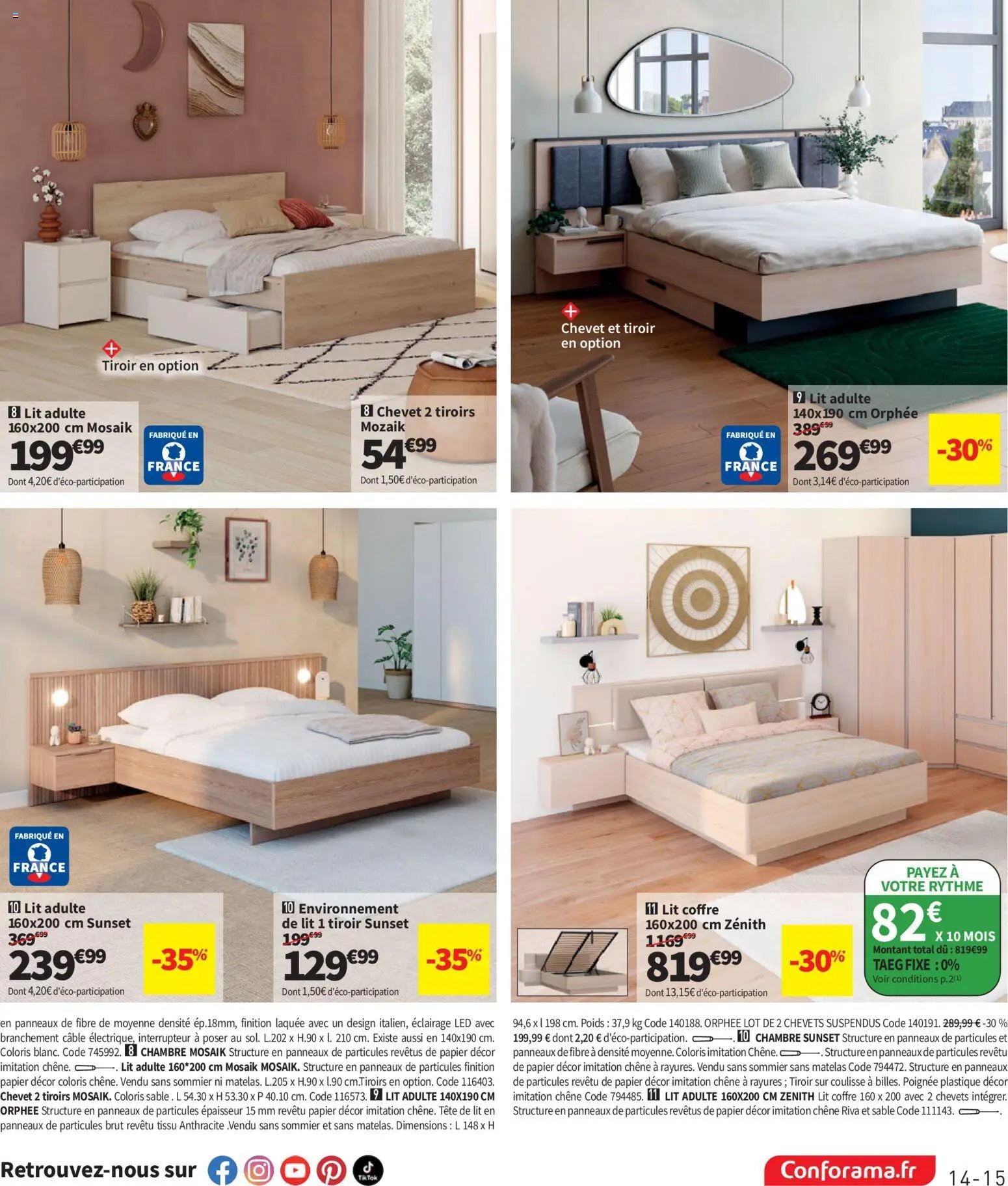 Conforama catalogue