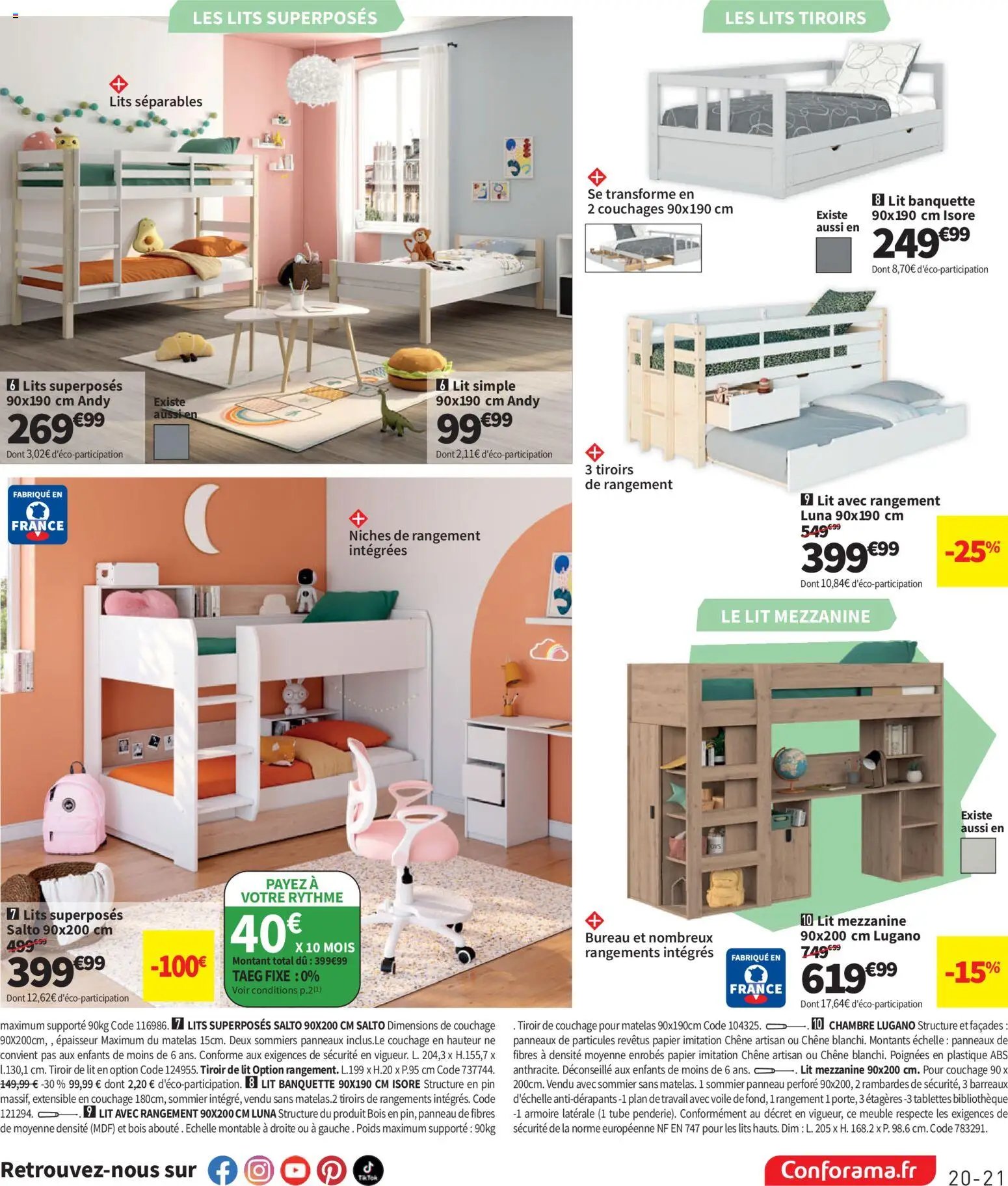 Conforama catalogue