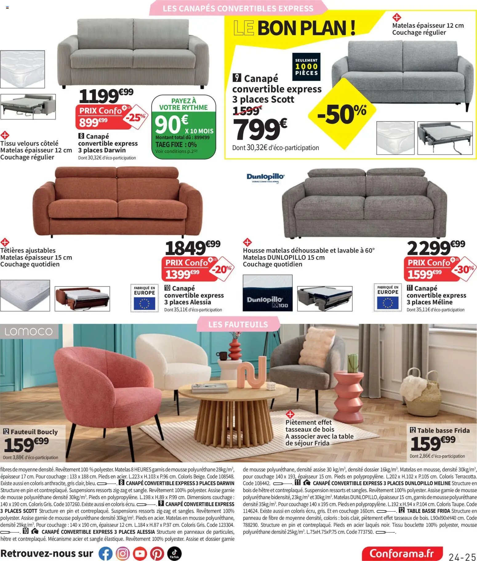 Conforama catalogue