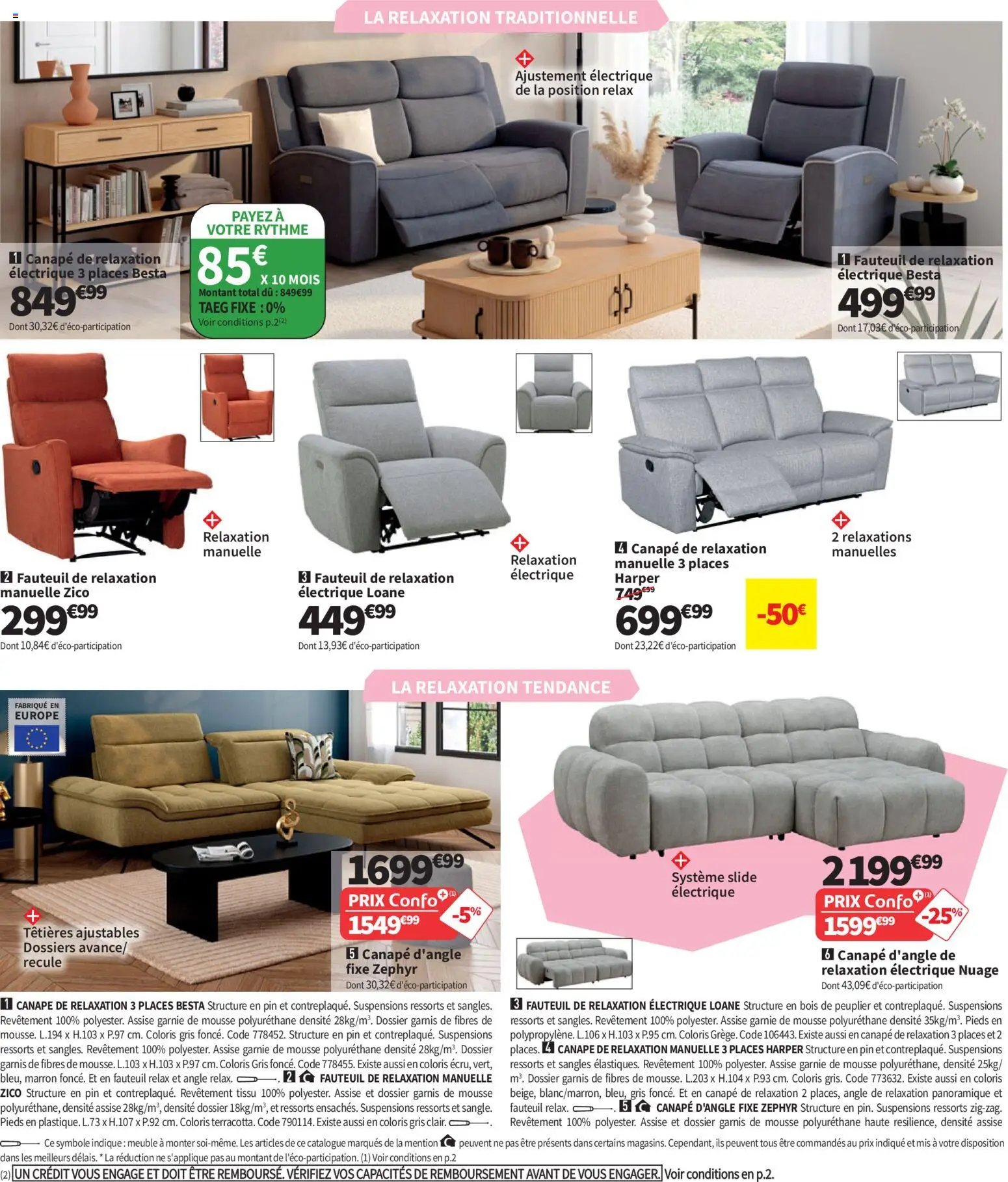Conforama catalogue
