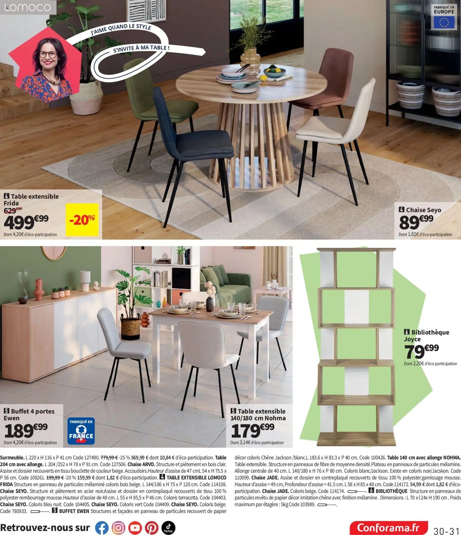Conforama catalogue