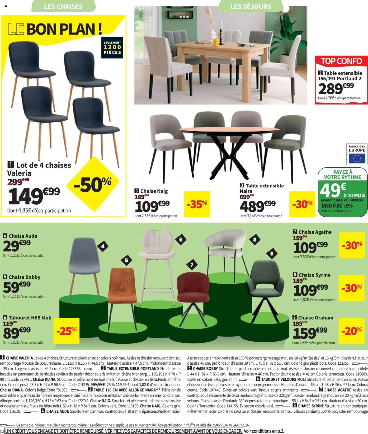 Conforama catalogue