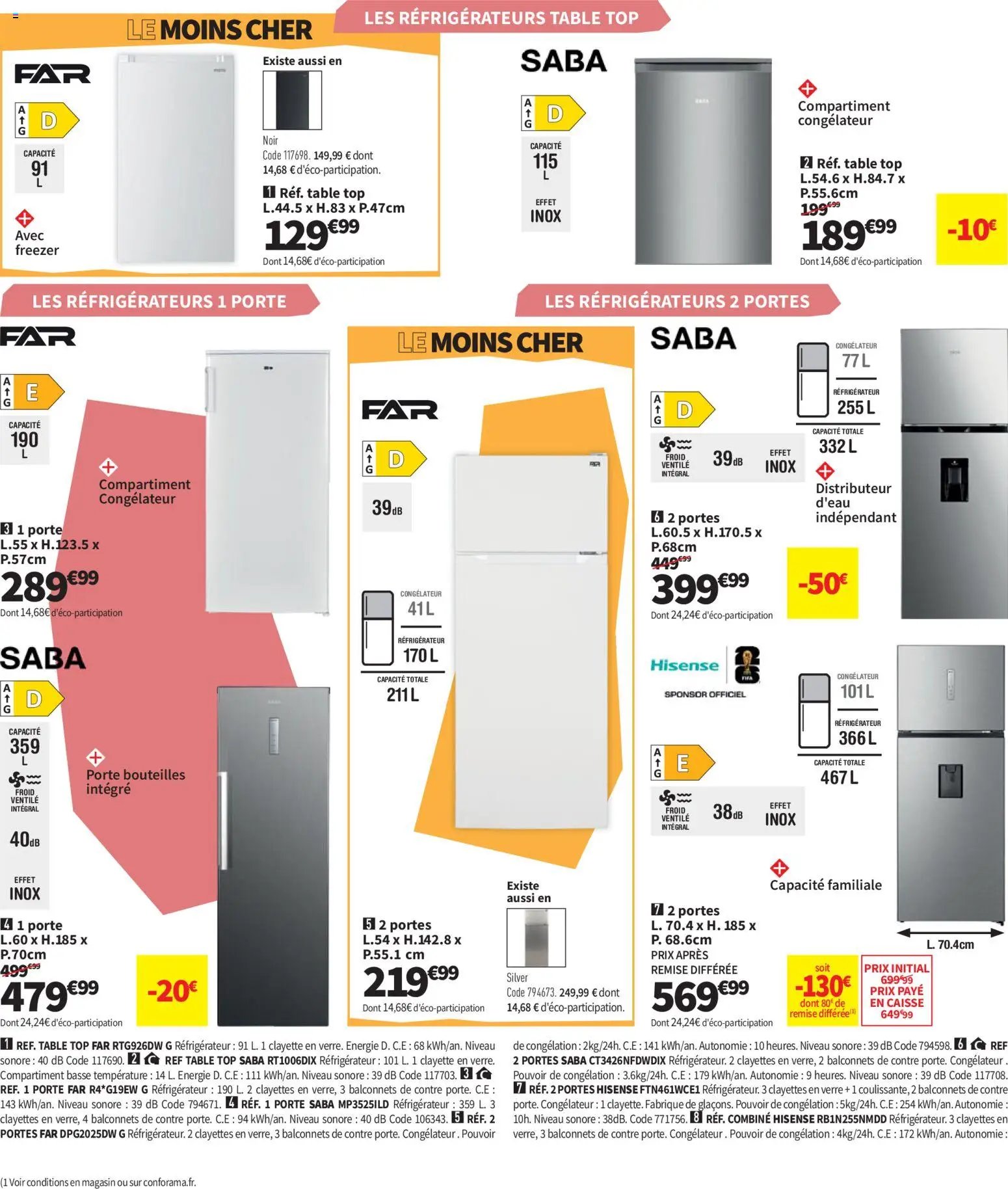 Conforama catalogue
