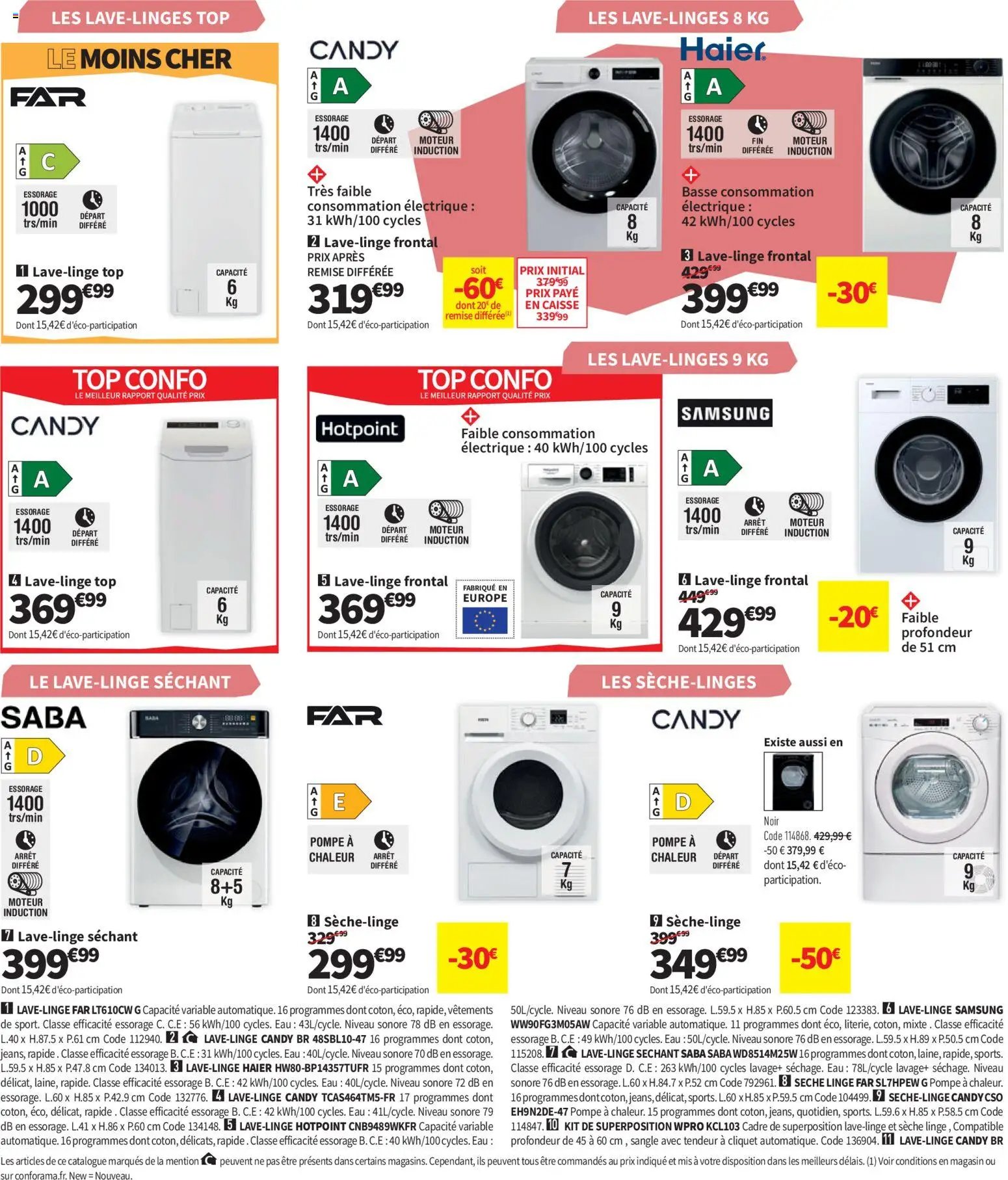 Conforama catalogue