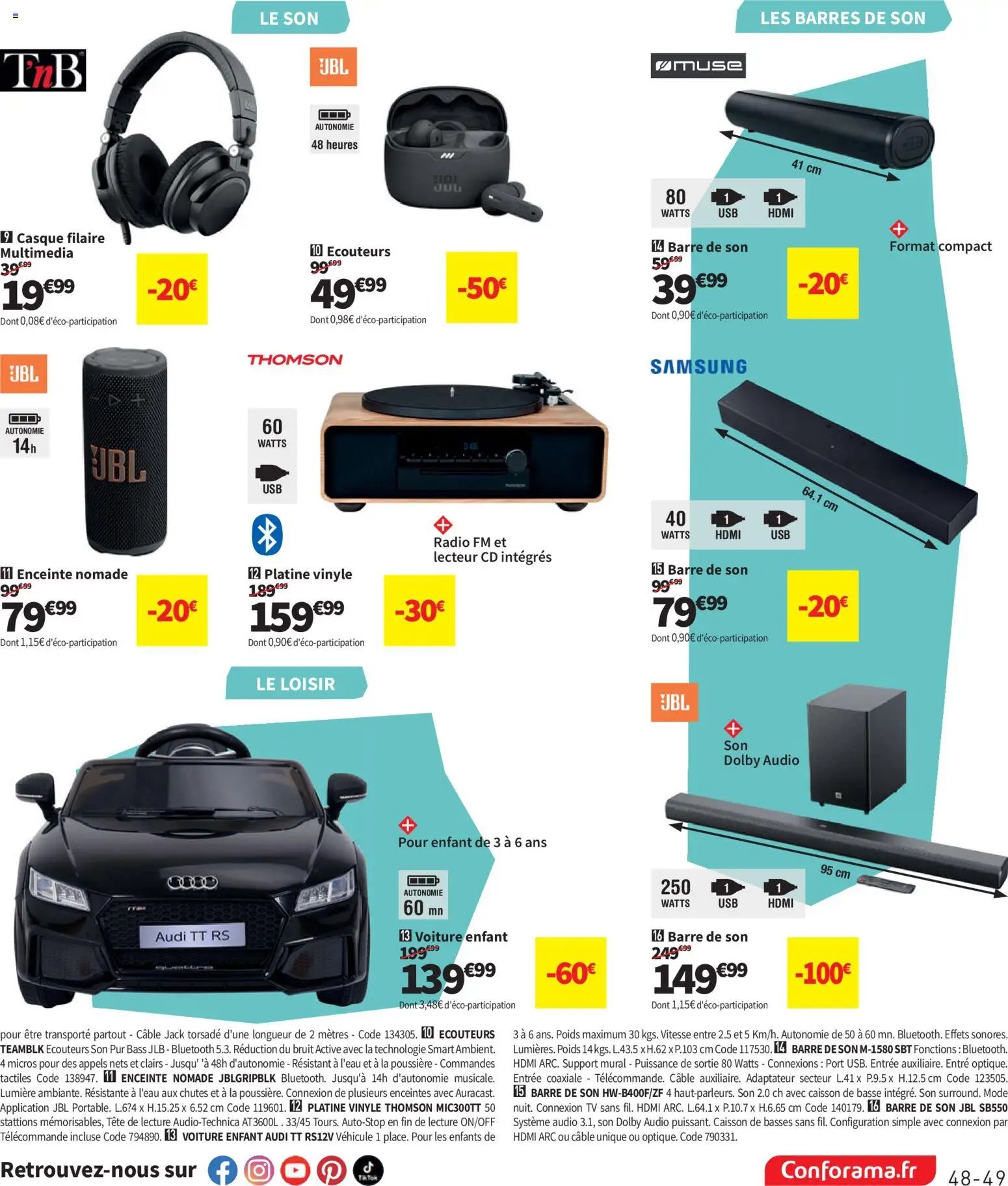 Conforama catalogue