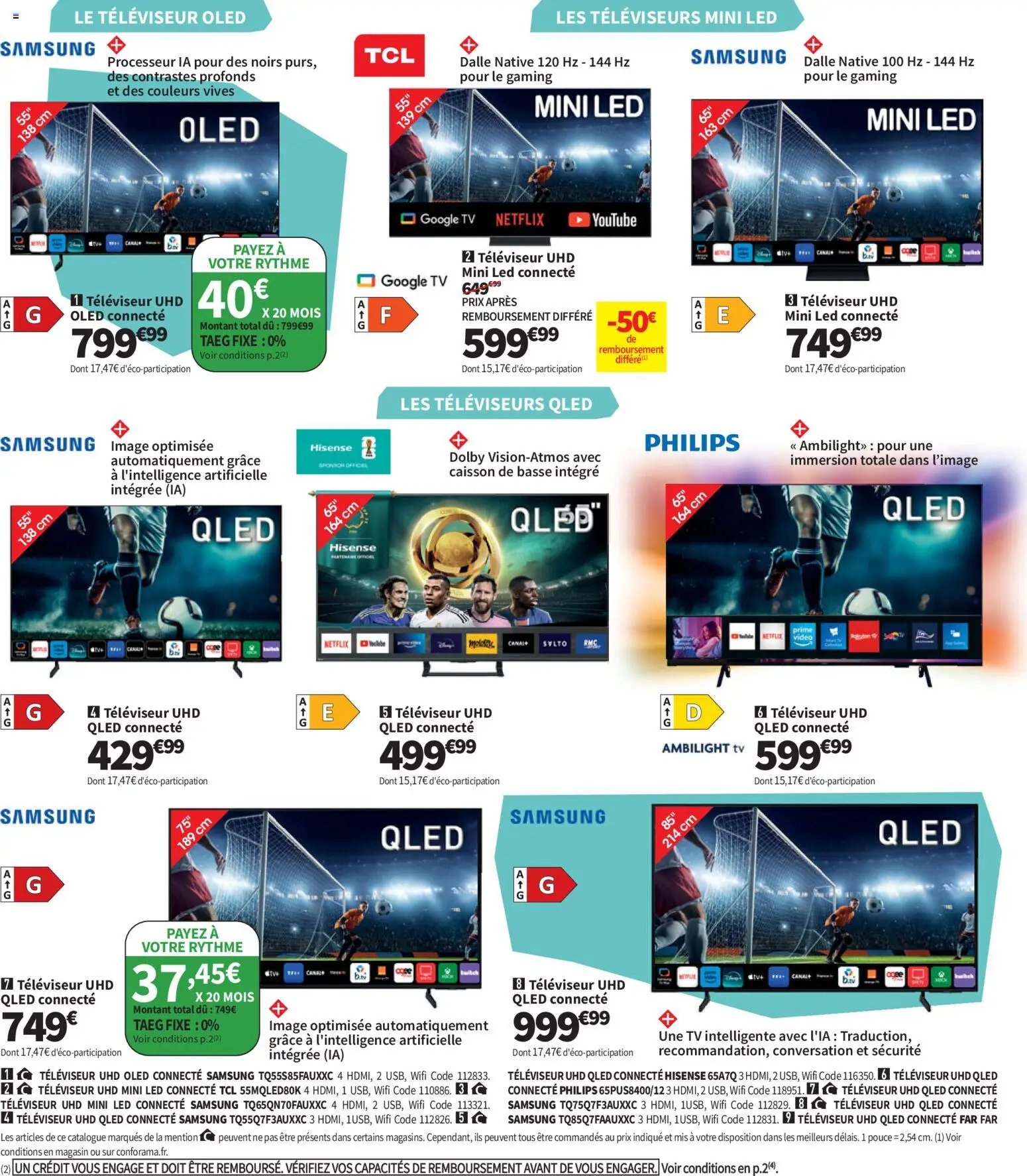 Conforama catalogue