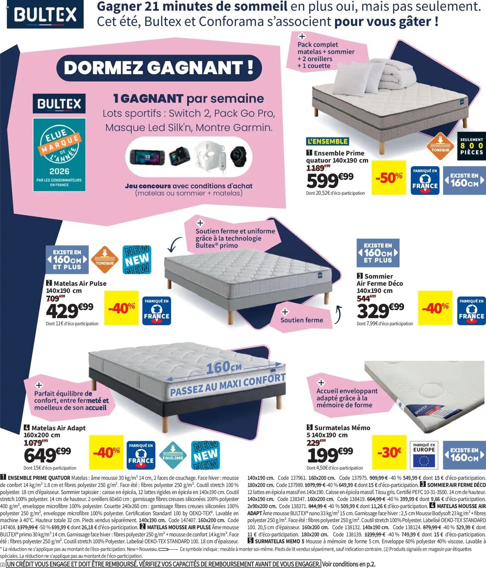 Conforama catalogue