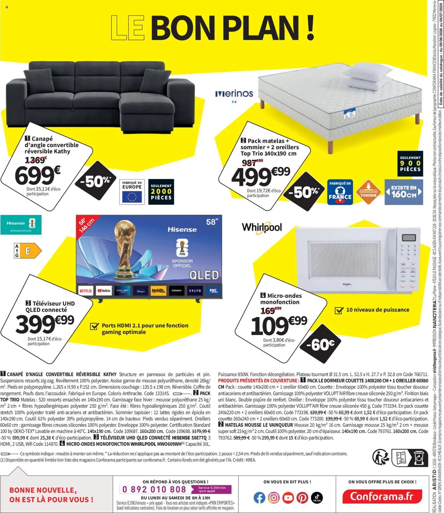 Conforama catalogue