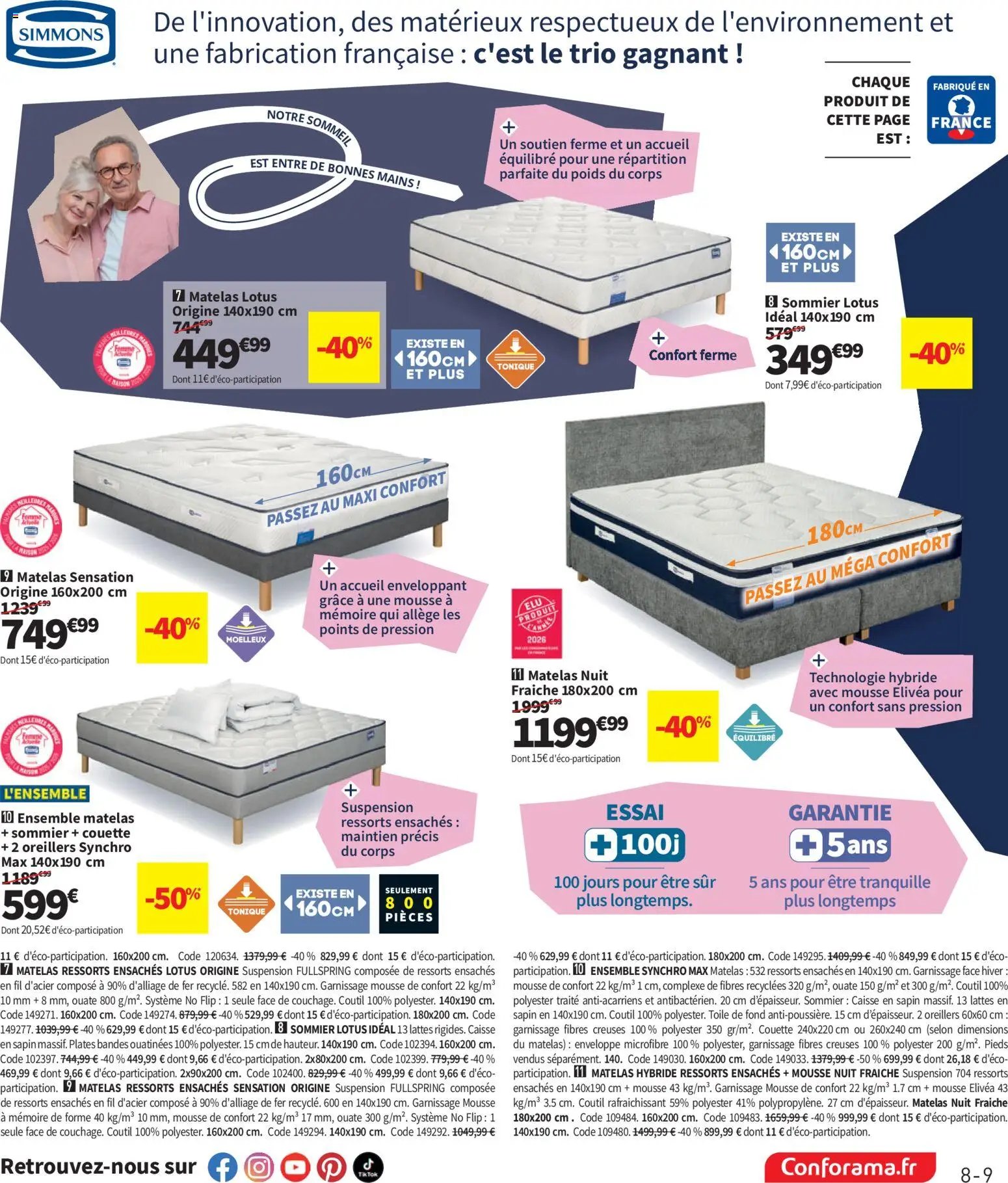 Conforama catalogue