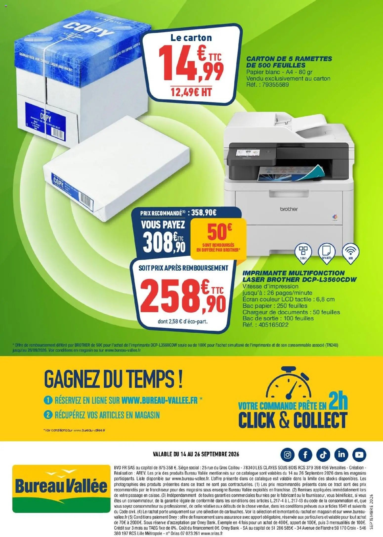 Bureau Vallée catalogue