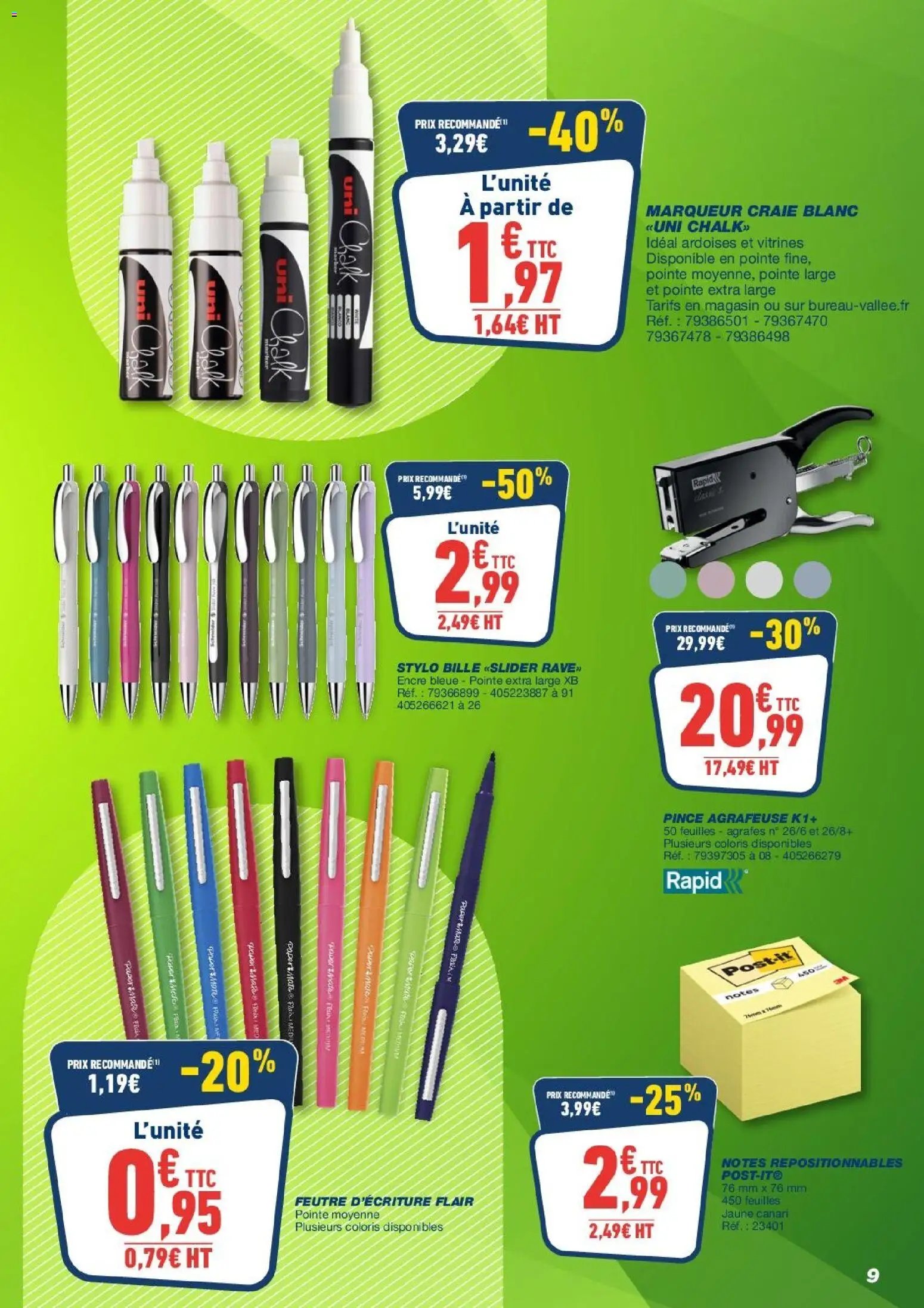 Bureau Vallée catalogue