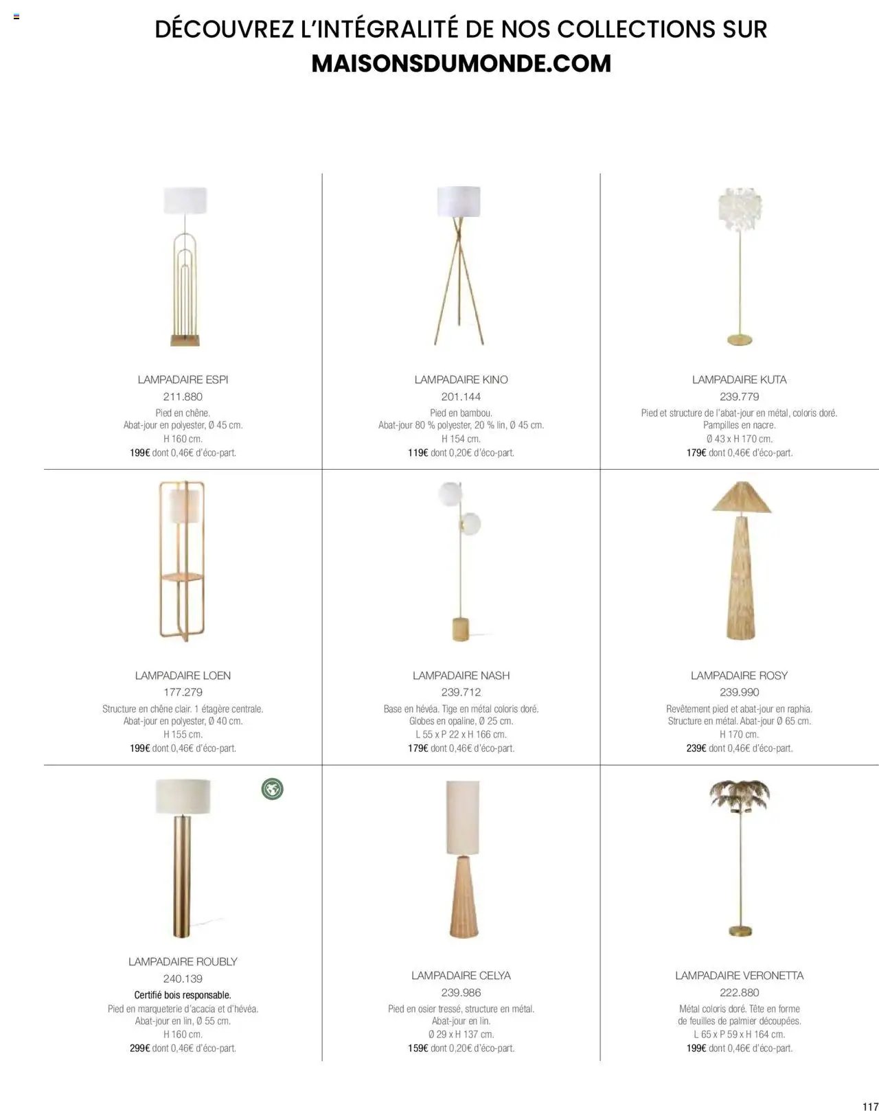 Maisons du Monde catalogue