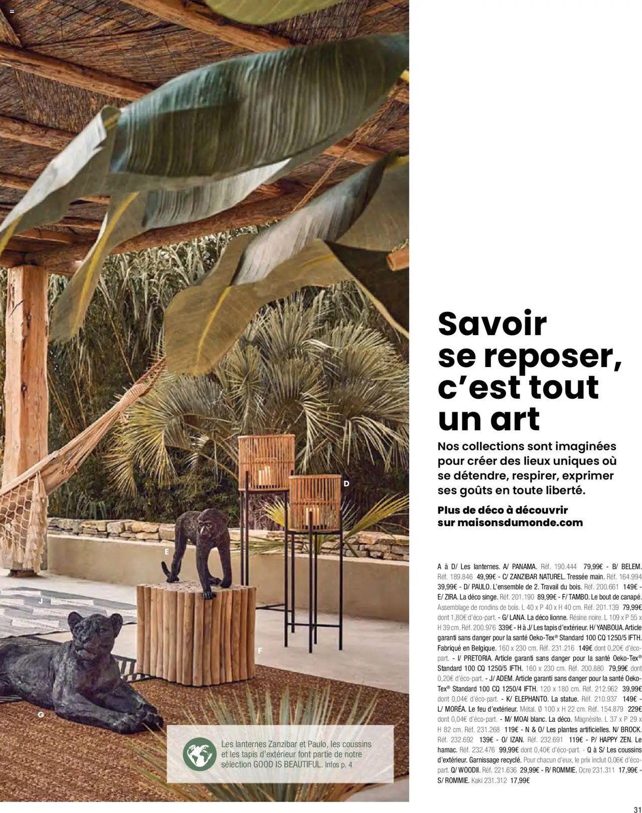 Maisons du Monde catalogue