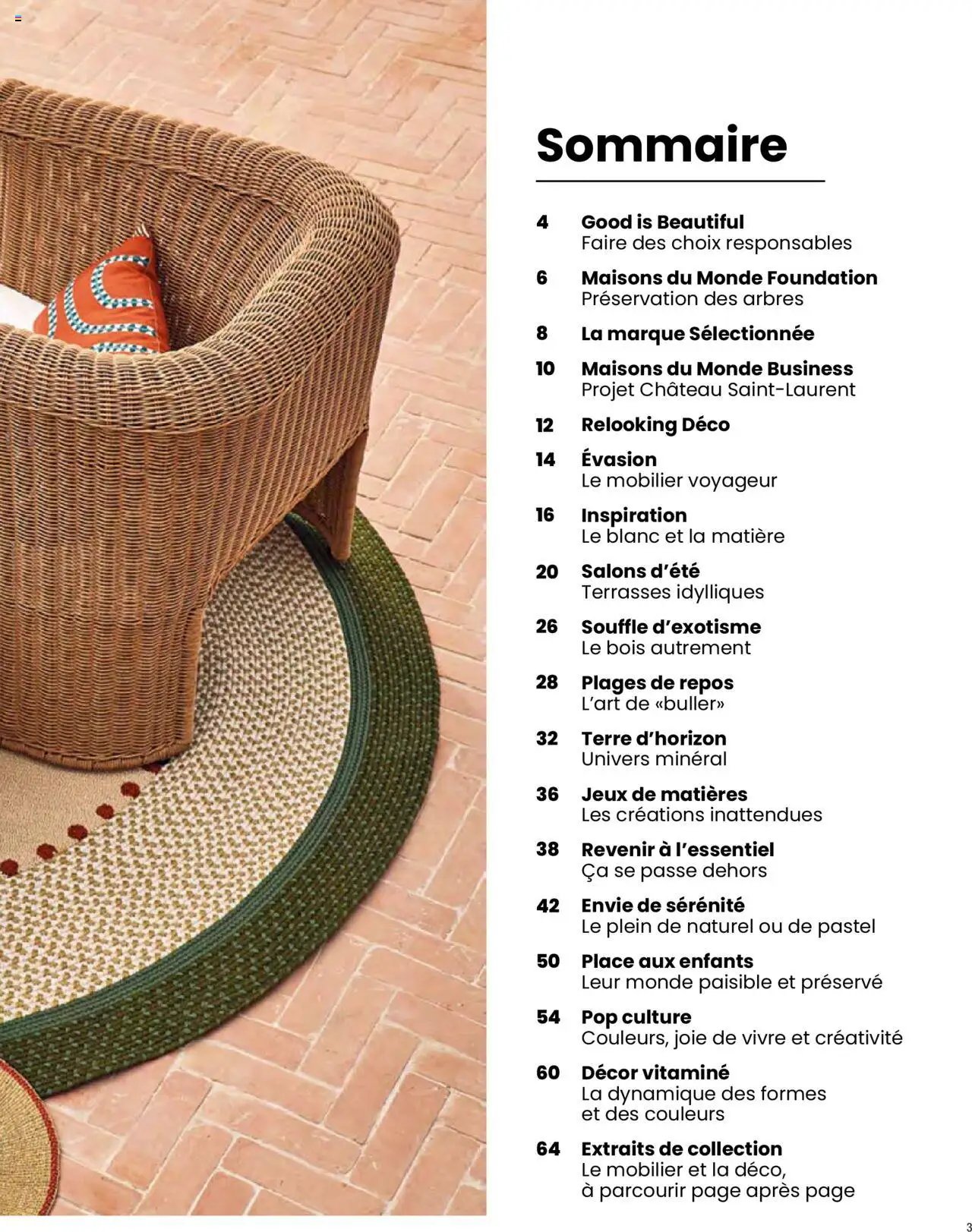 Maisons du Monde catalogue