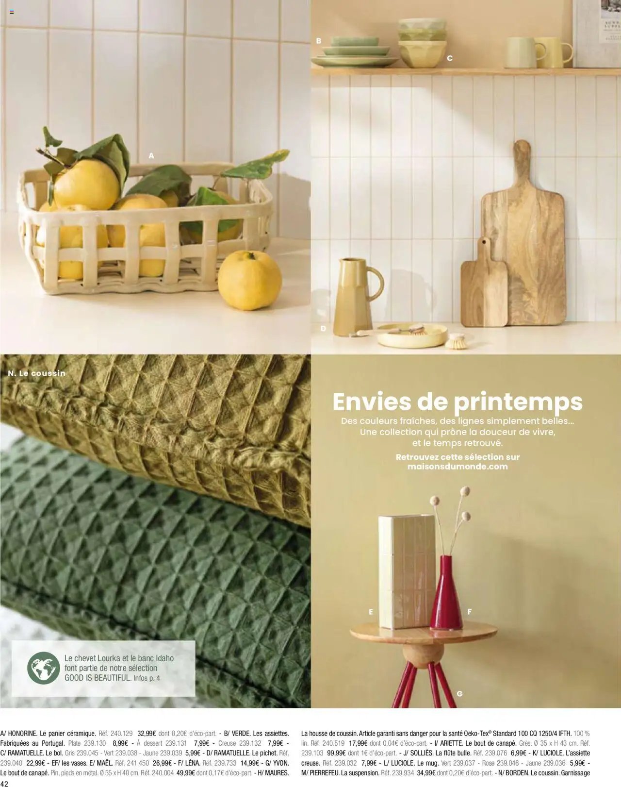 Maisons du Monde catalogue
