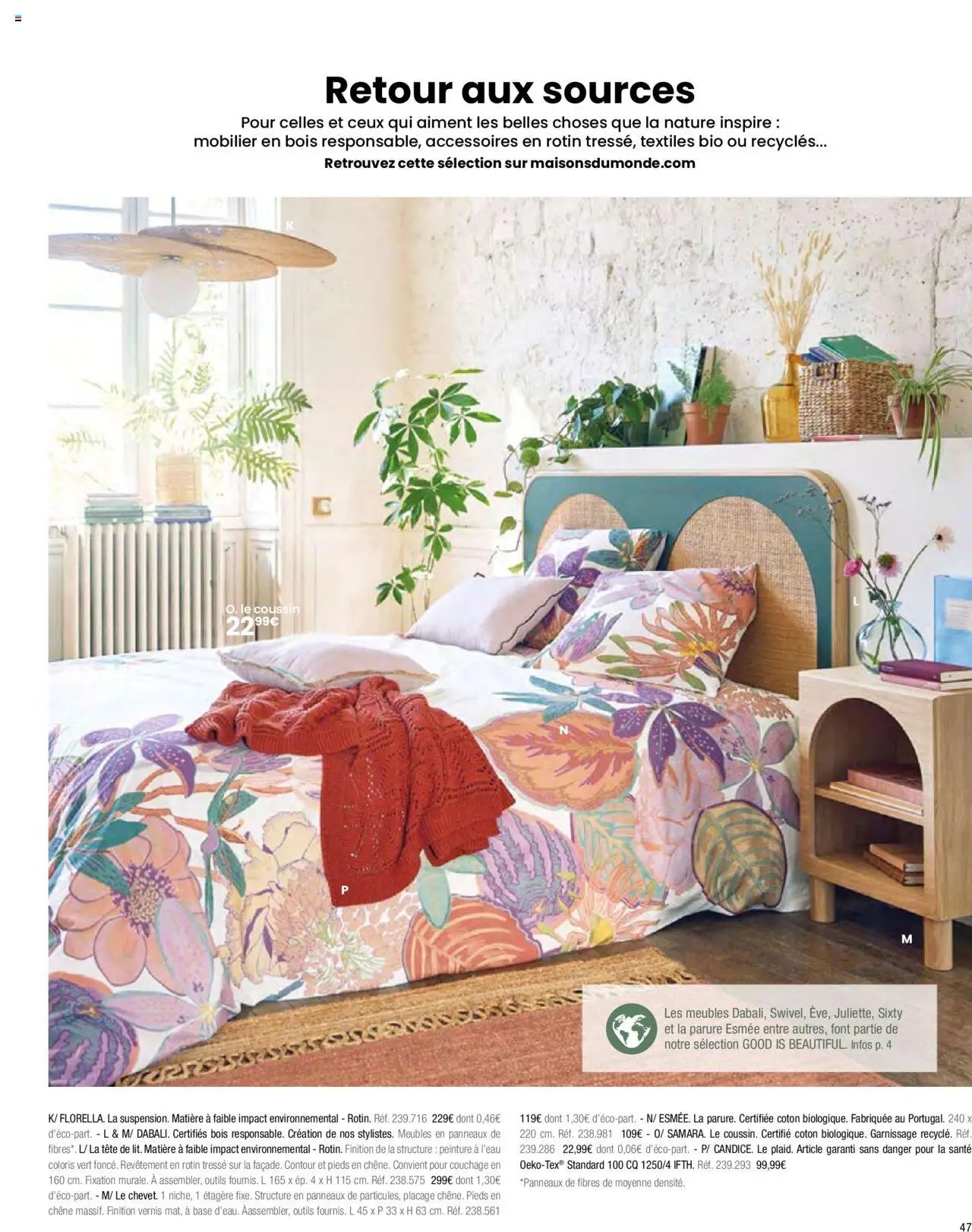 Maisons du Monde catalogue