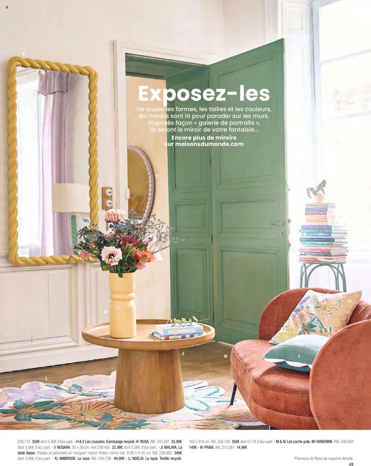 Maisons du Monde catalogue