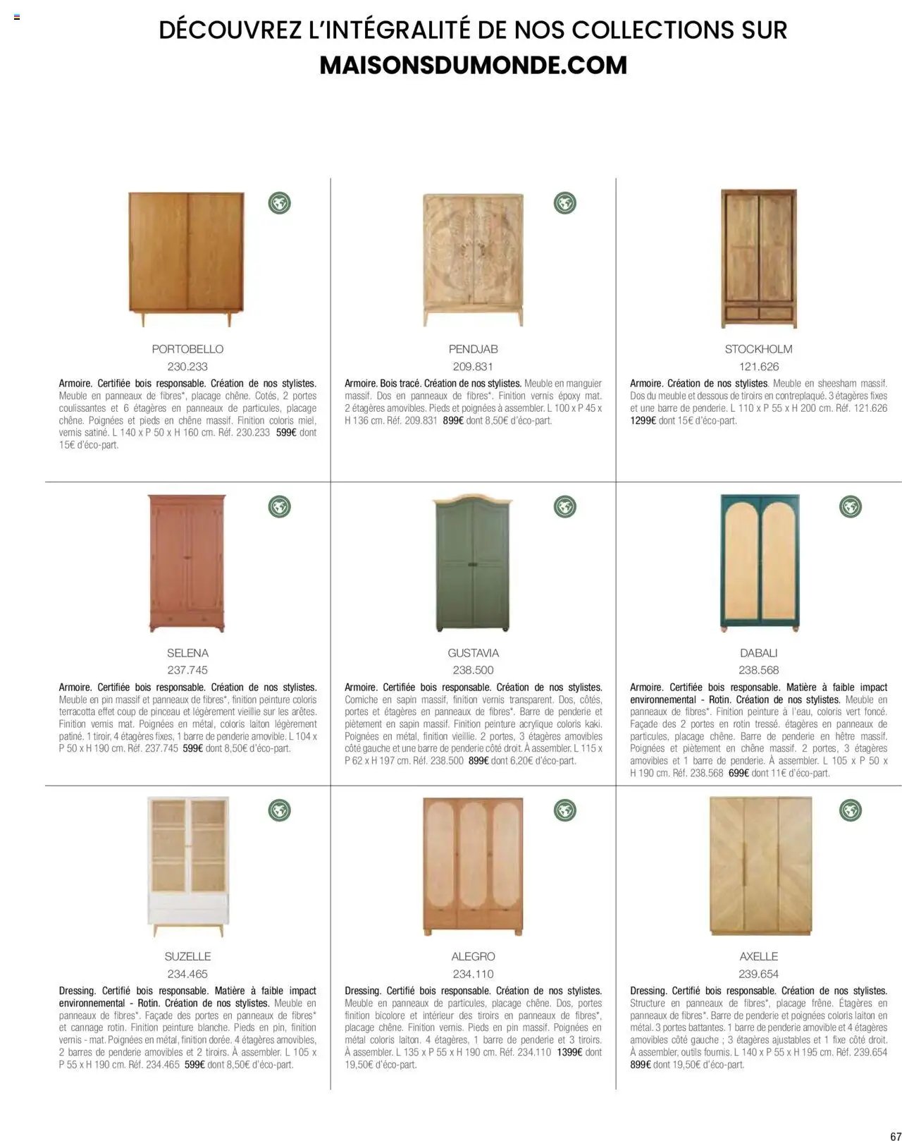 Maisons du Monde catalogue