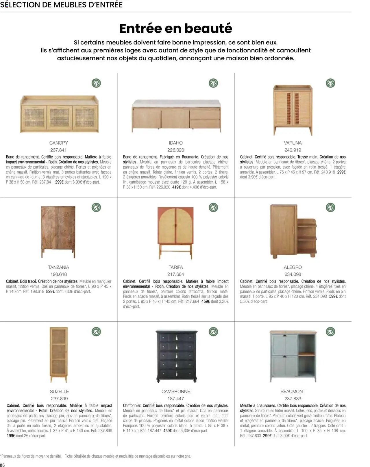 Maisons du Monde catalogue