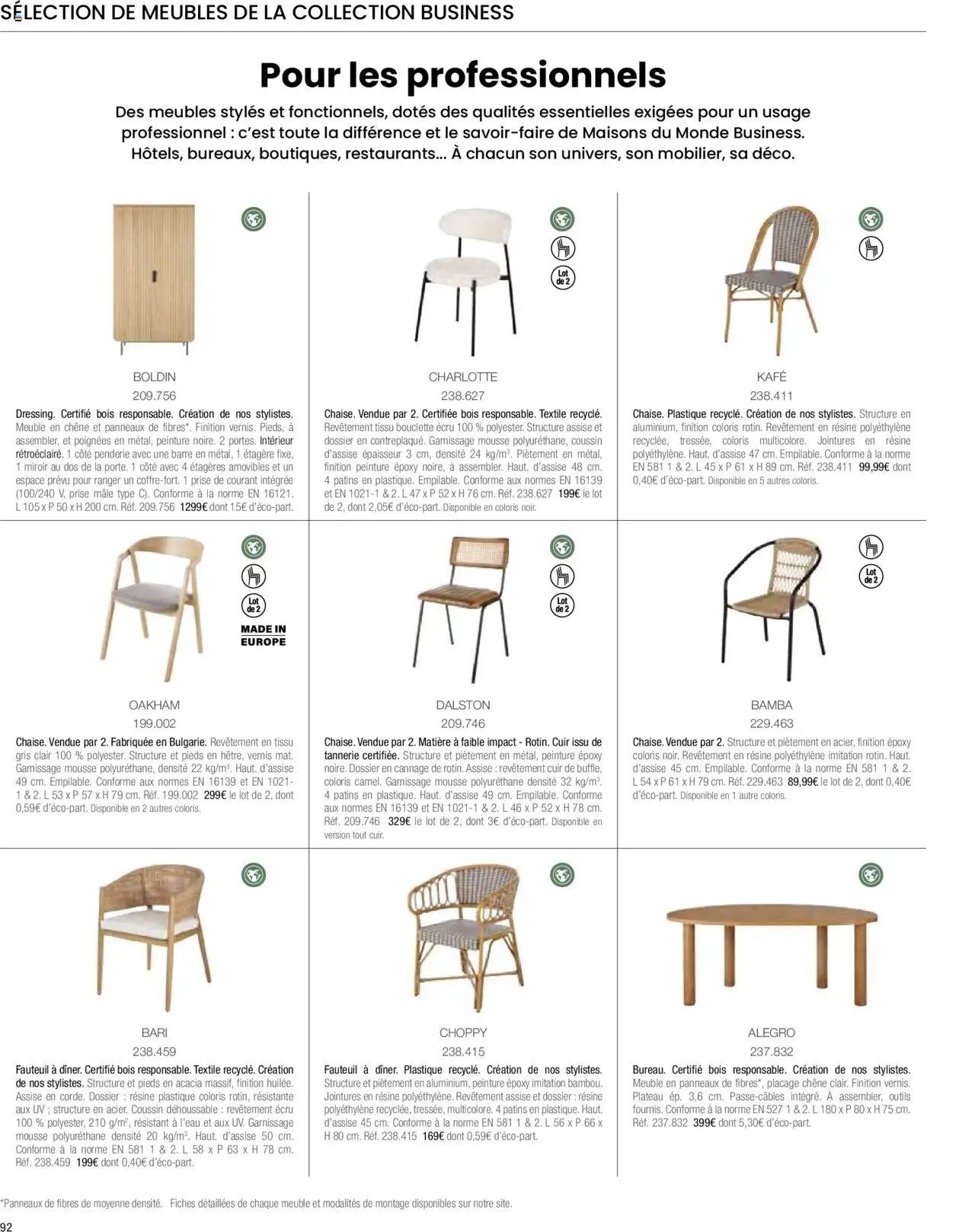 Maisons du Monde catalogue