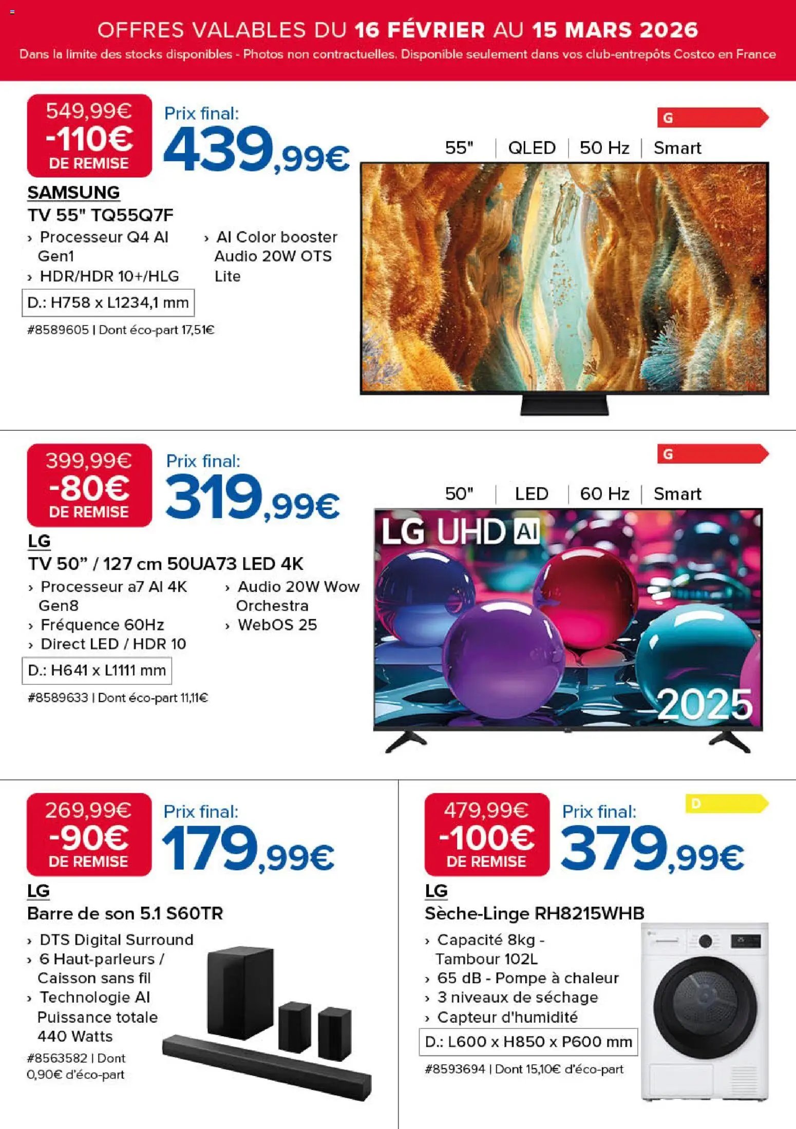 Costco catalogue (2026-02-16 - 2026-03-15)
