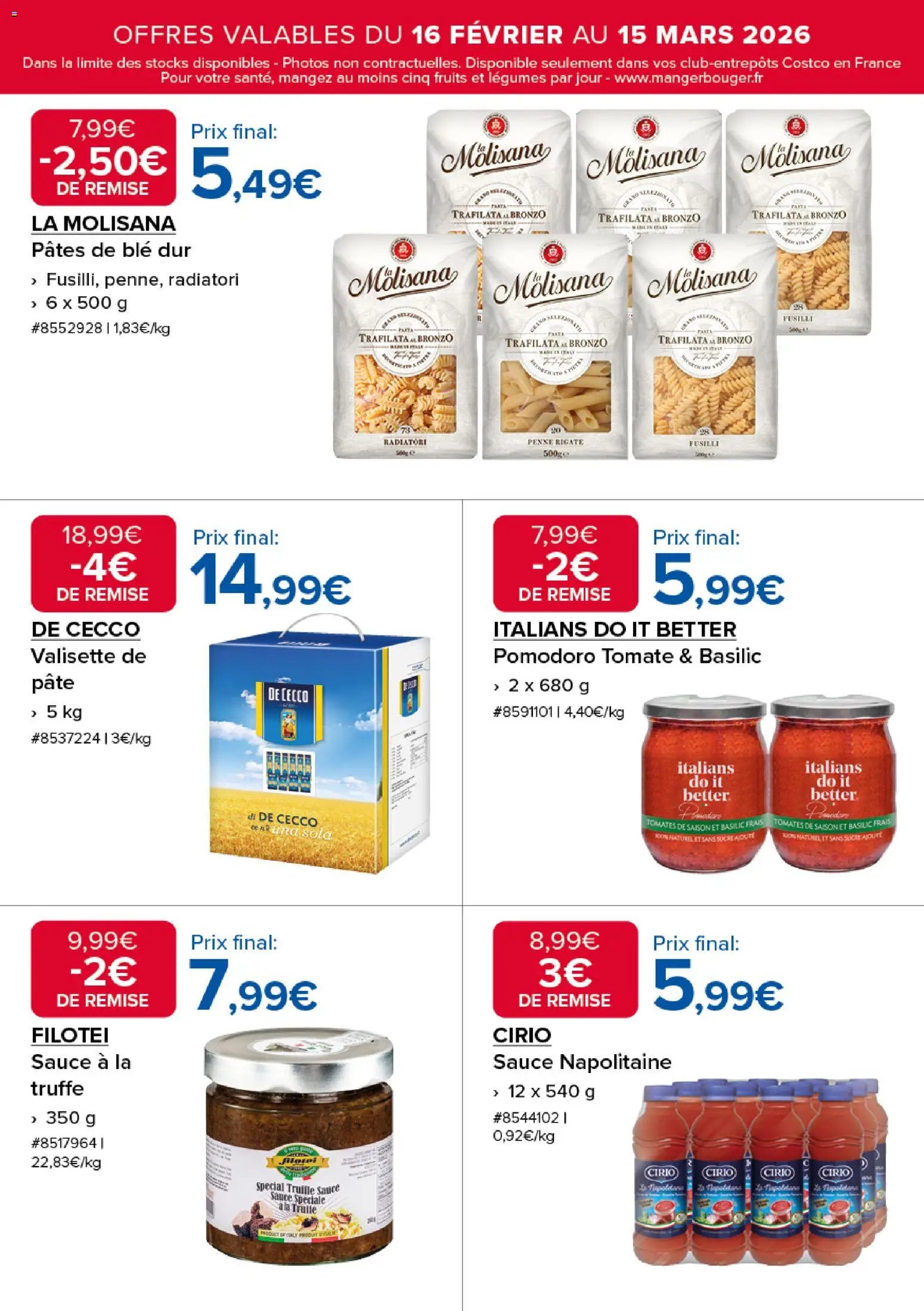 Costco catalogue (2026-02-16 - 2026-03-15)