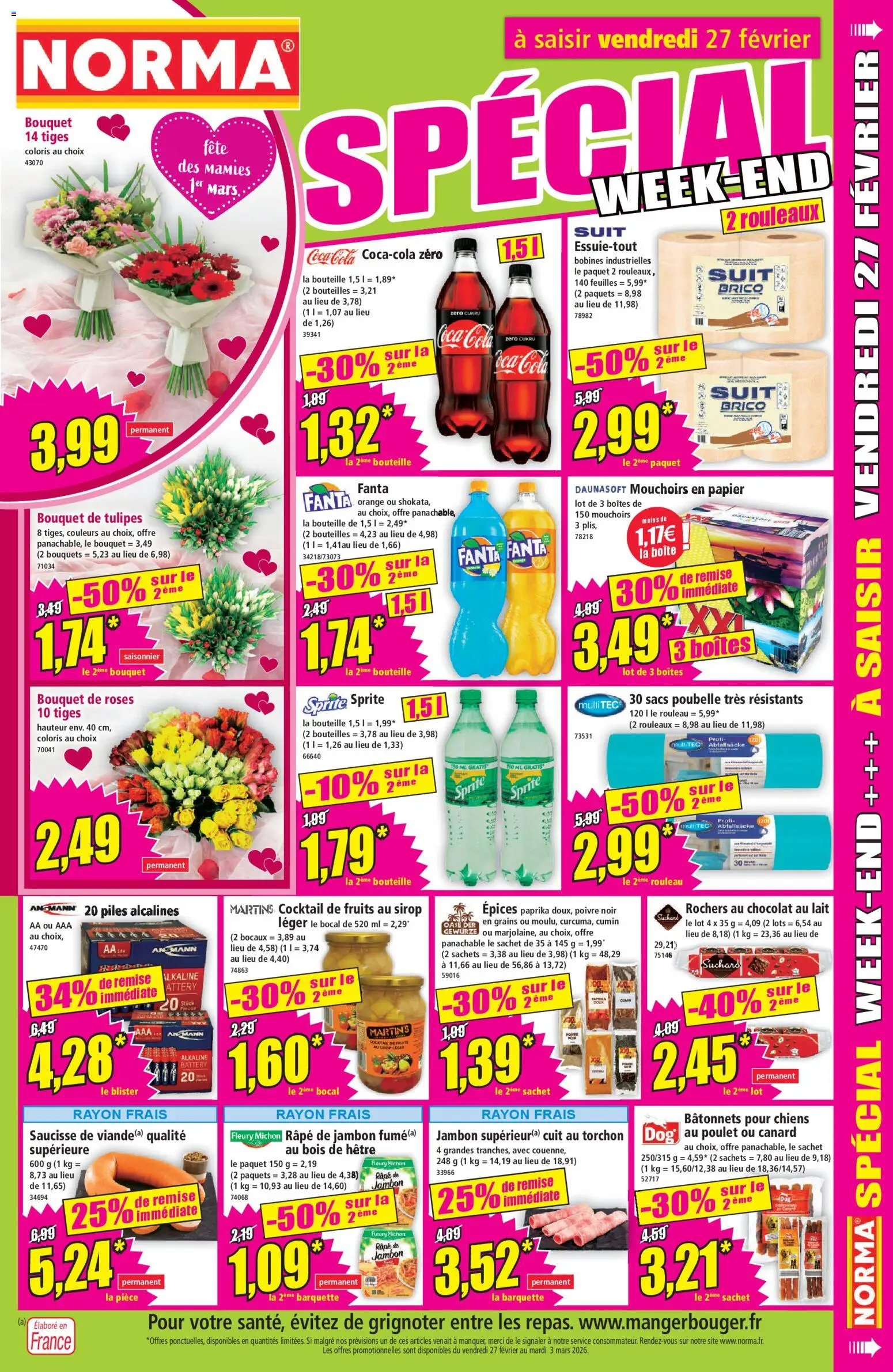 Norma catalogue (2026-02-25 - 2026-03-03)
