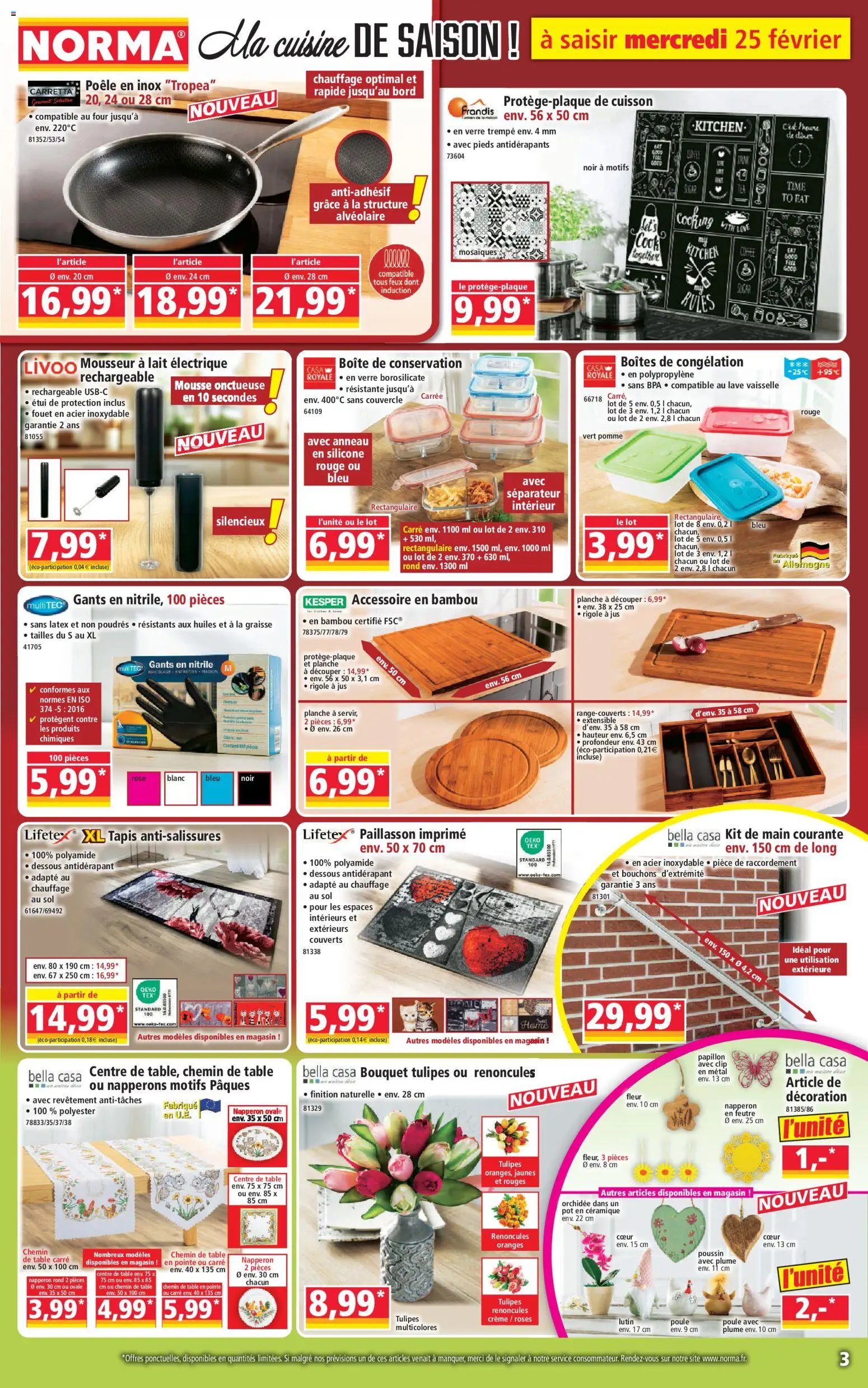 Norma catalogue (2026-02-25 - 2026-03-03)