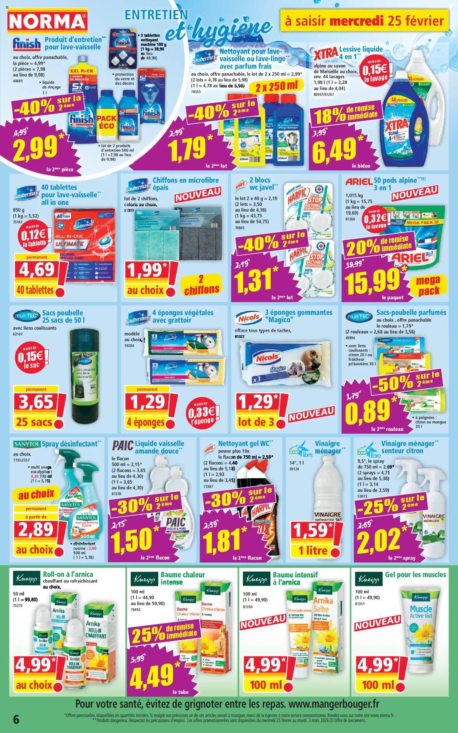 Norma catalogue (2026-02-25 - 2026-03-03)