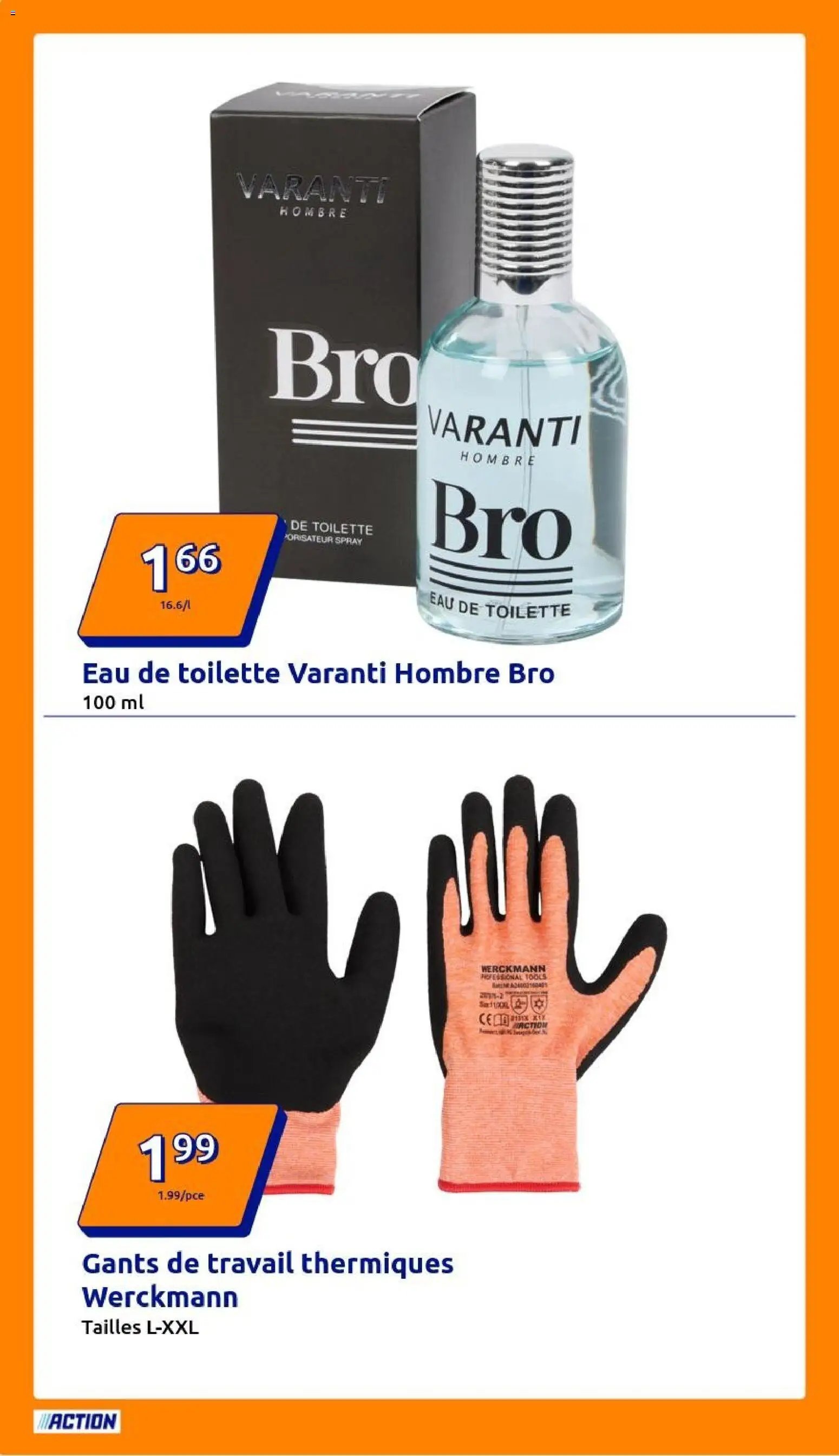 Action catalogue de la semaine 46