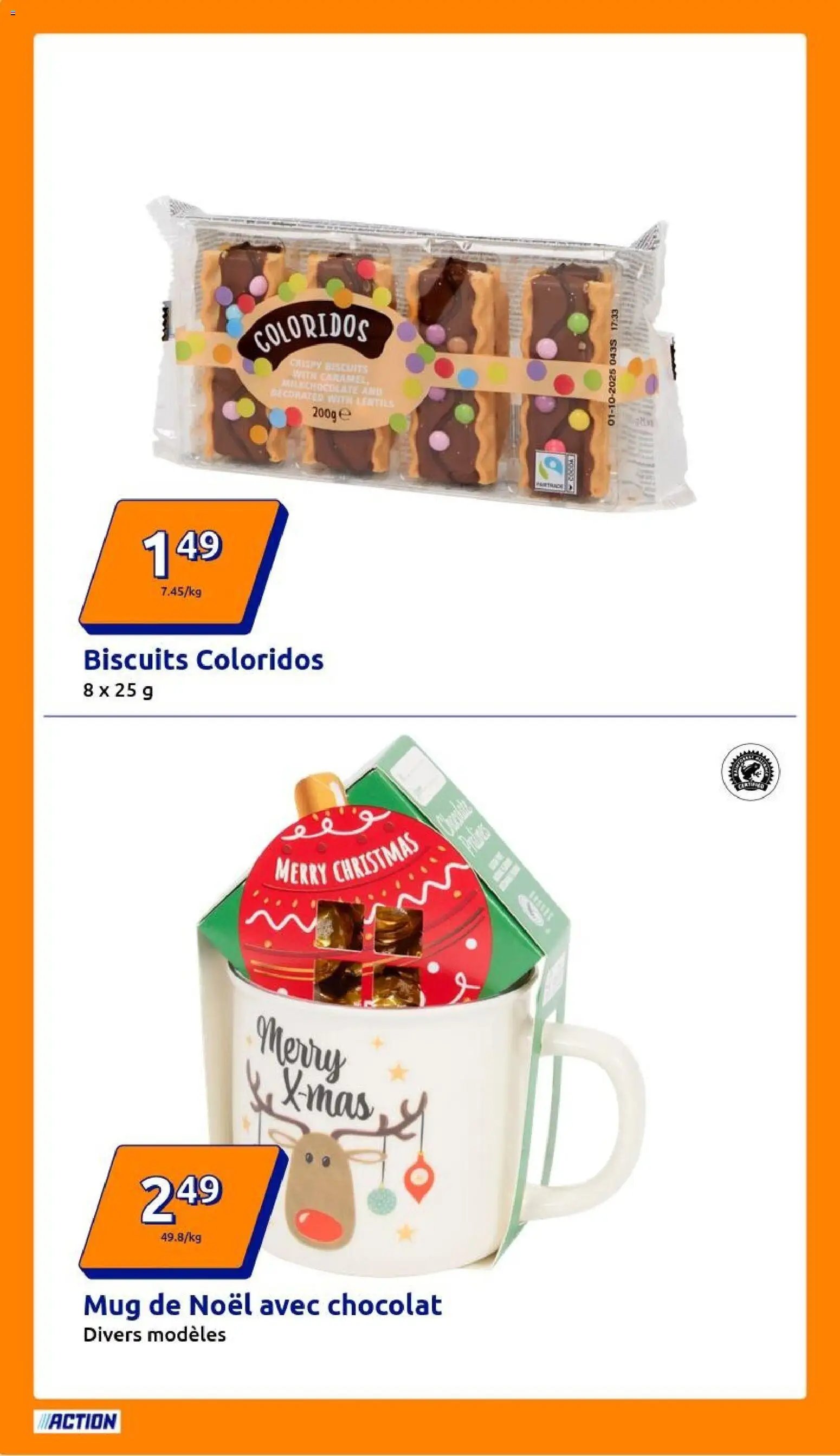 Action catalogue de la semaine 46