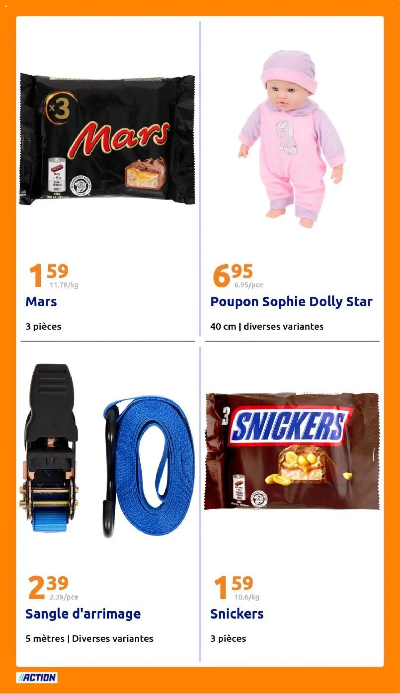 Action catalogue de la semaine 46