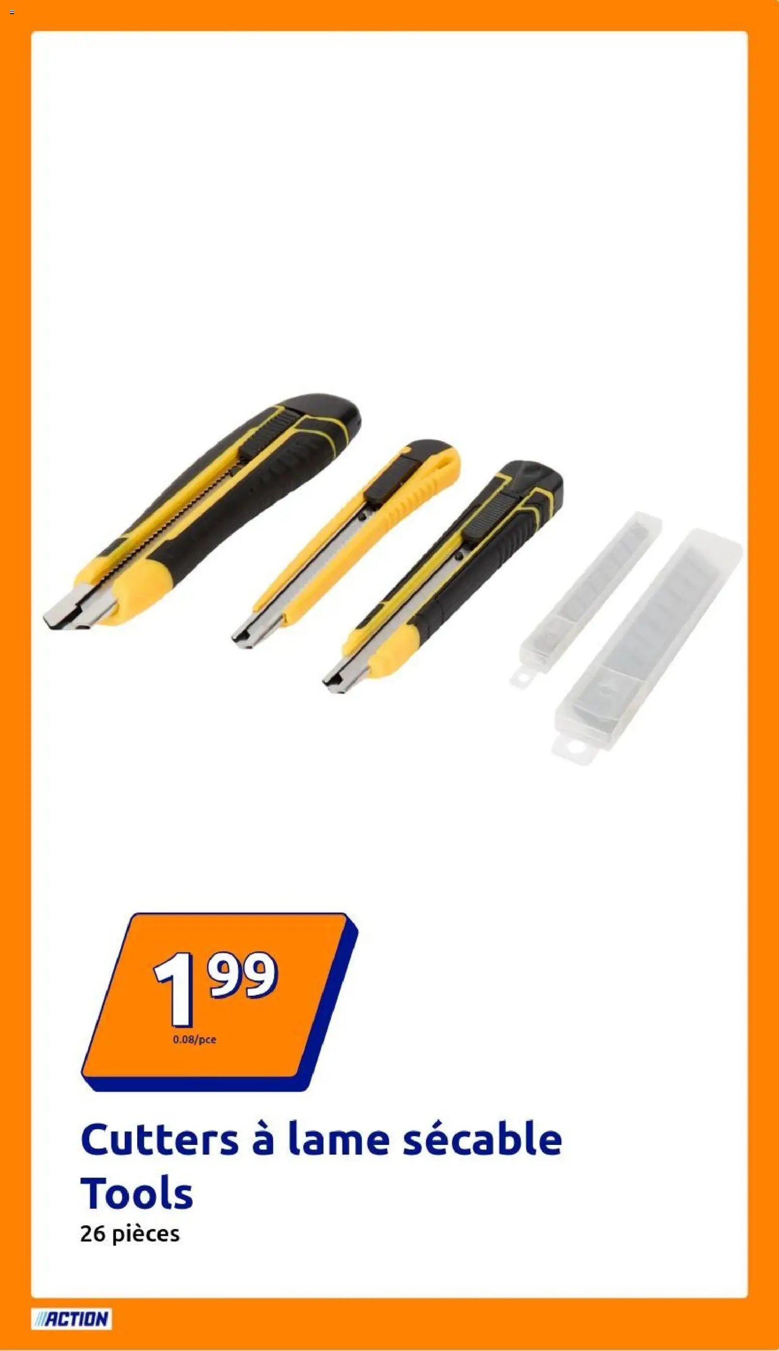 Action catalogue de la semaine 46