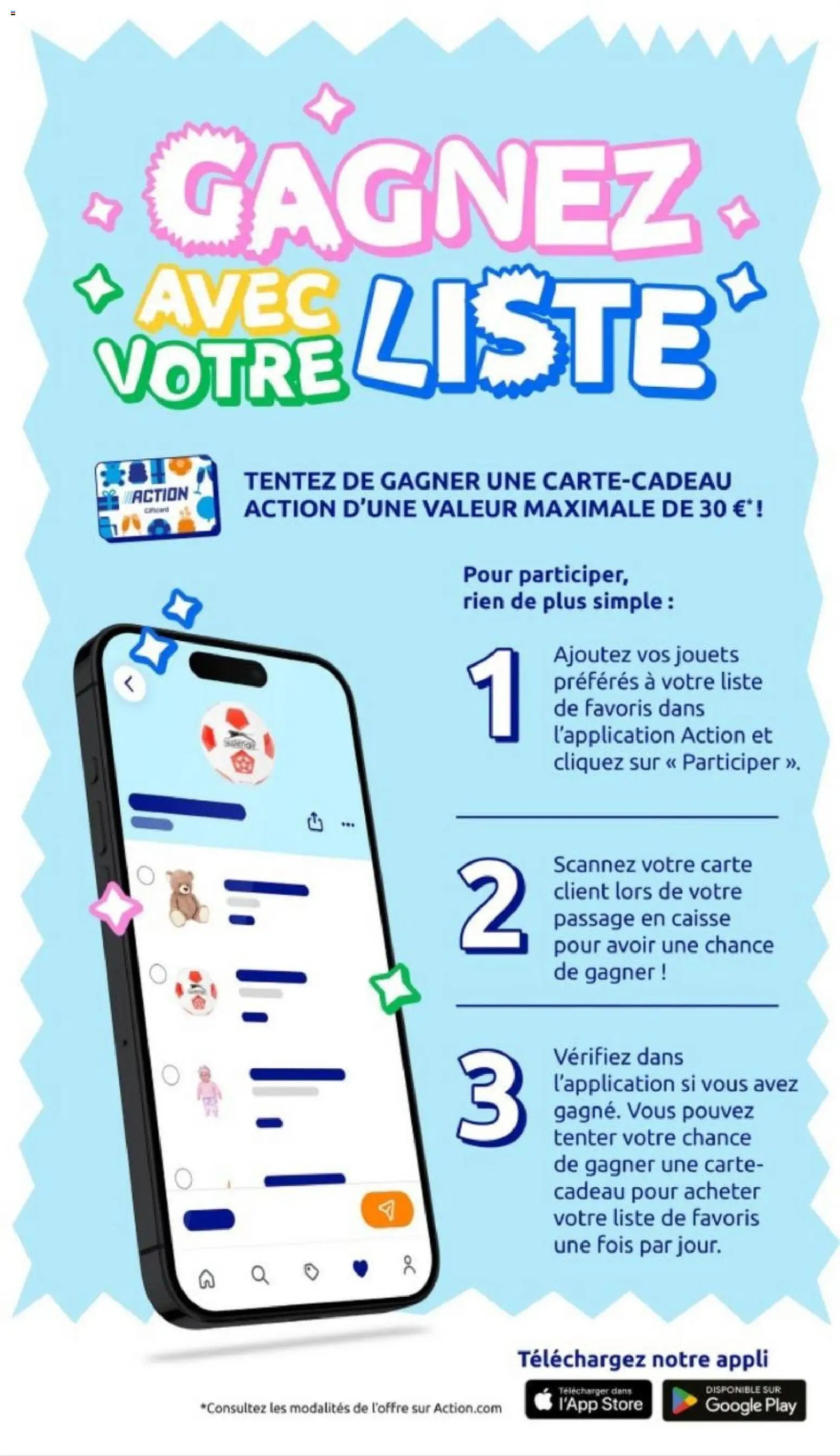 Action catalogue de la semaine 46