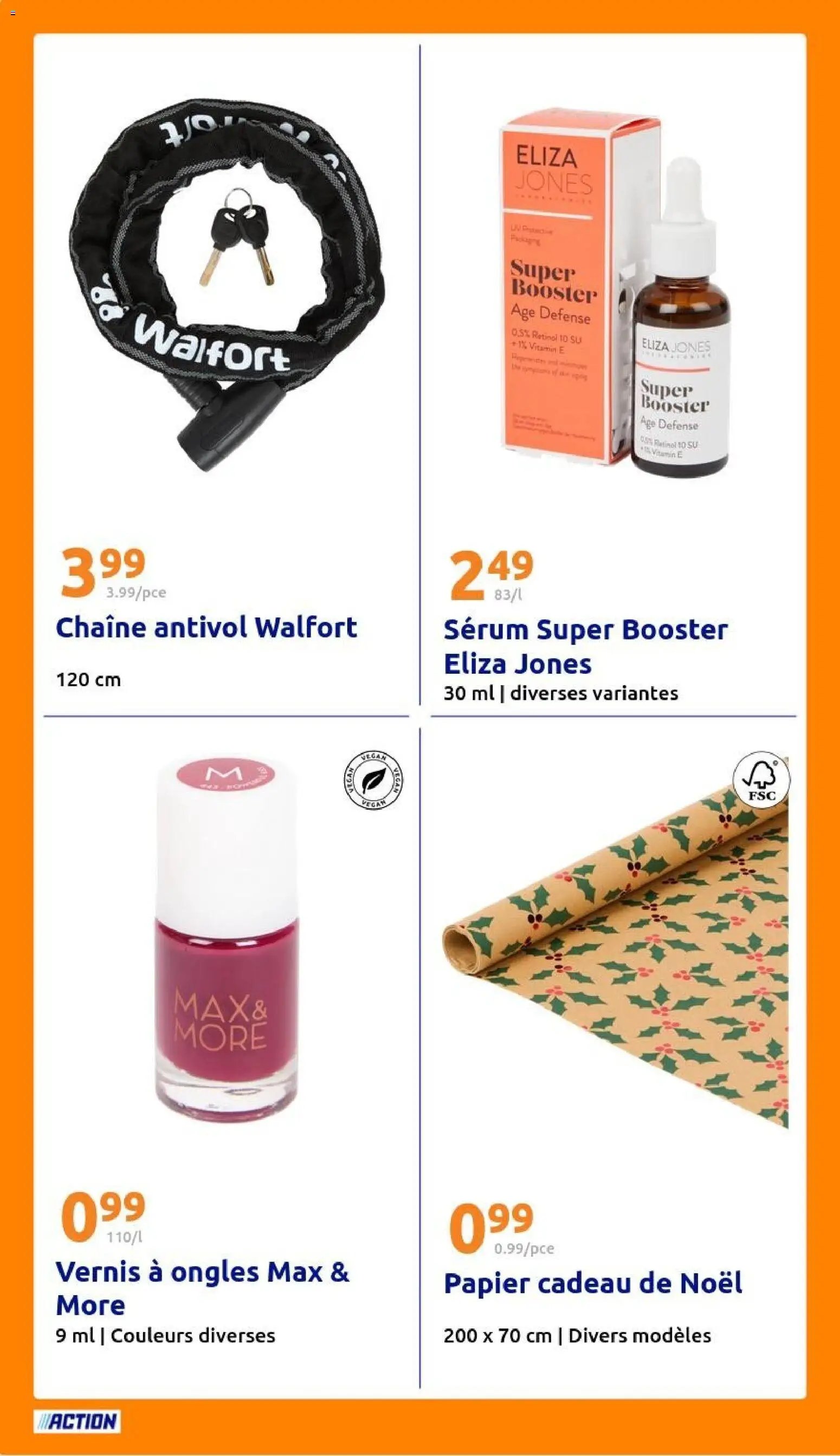 Action catalogue de la semaine 46