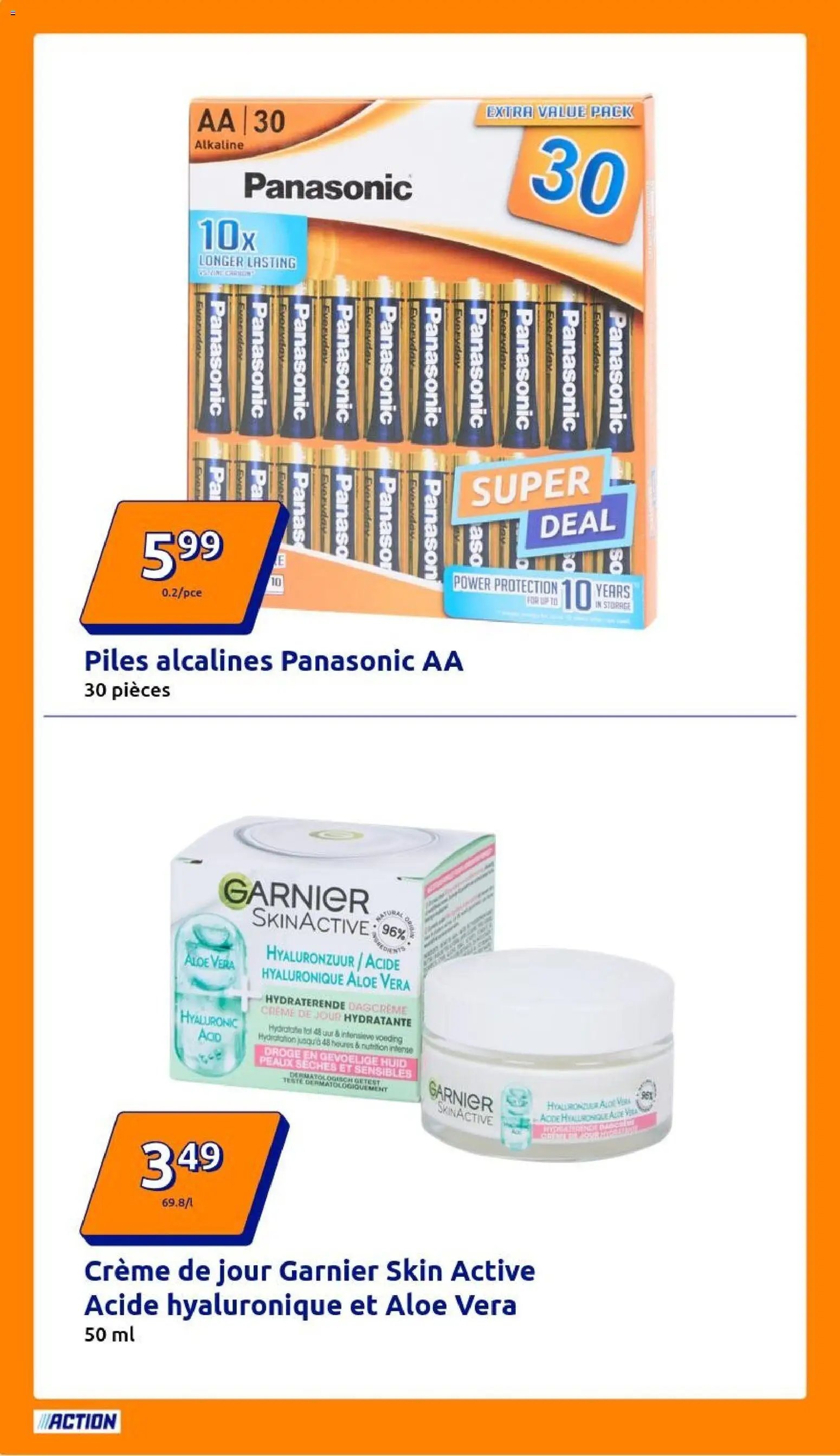 Action catalogue de la semaine 46