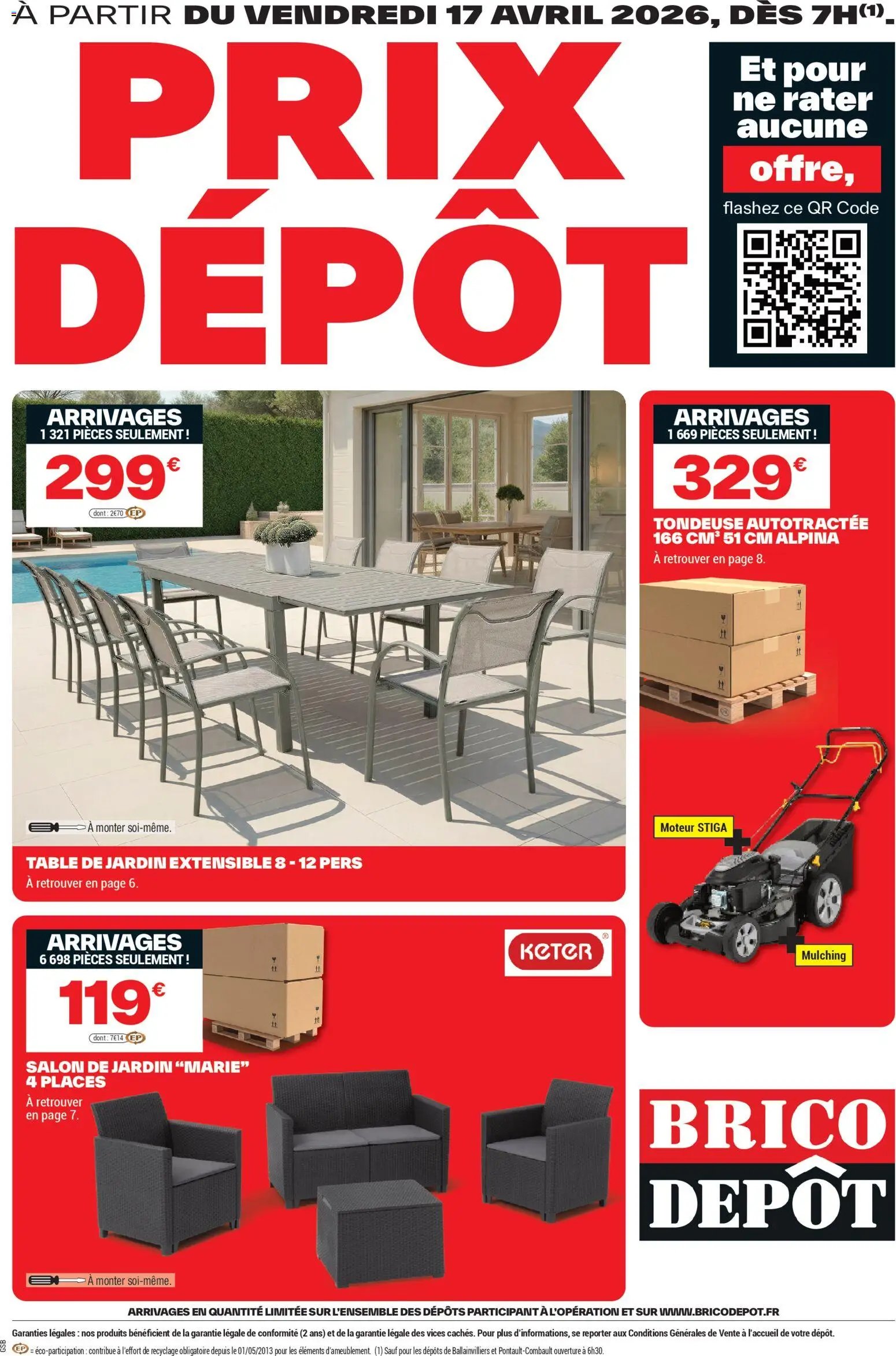 Brico Dépôt catalogue (2026-04-17 - 2026-04-30)
