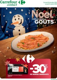 Carrefour contact Un noël pour tous les goûts