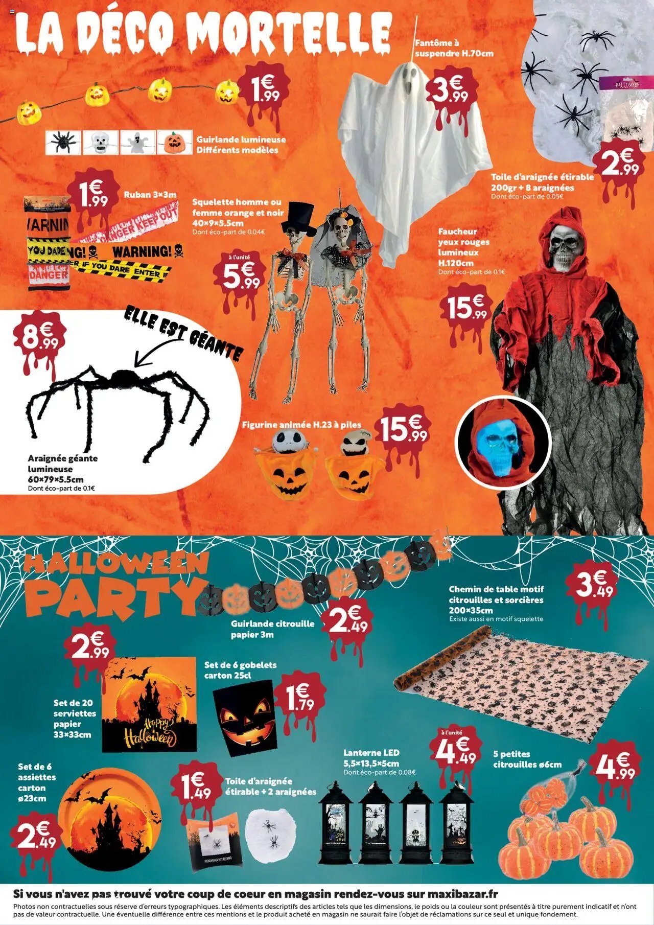 Maxi Bazar catalogue Halloween