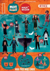 Maxi Bazar catalogue Halloween