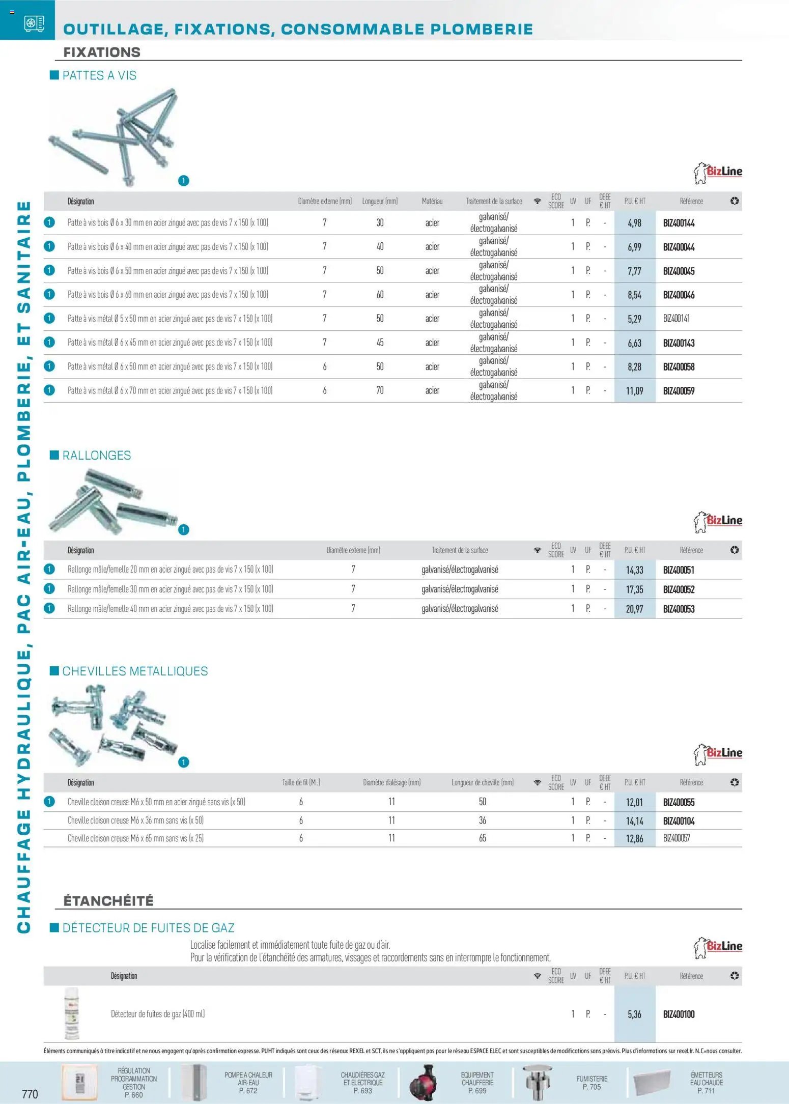 Rexel  Chauffage Hydraulique, PAC Air-Eau, Plomberie et Sanitaire (2025-12-01 - 2026-12-31)