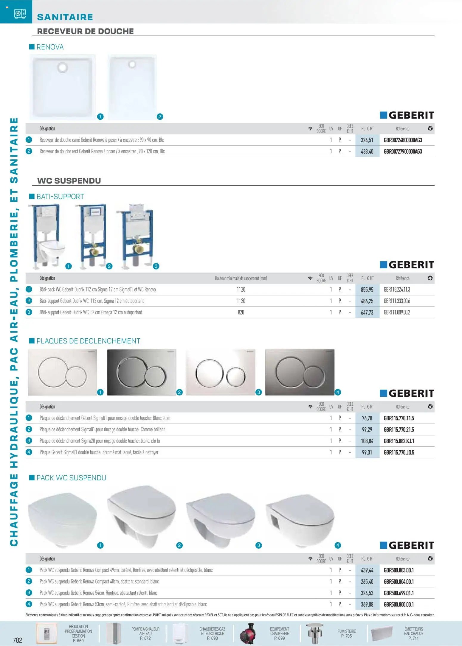 Rexel  Chauffage Hydraulique, PAC Air-Eau, Plomberie et Sanitaire