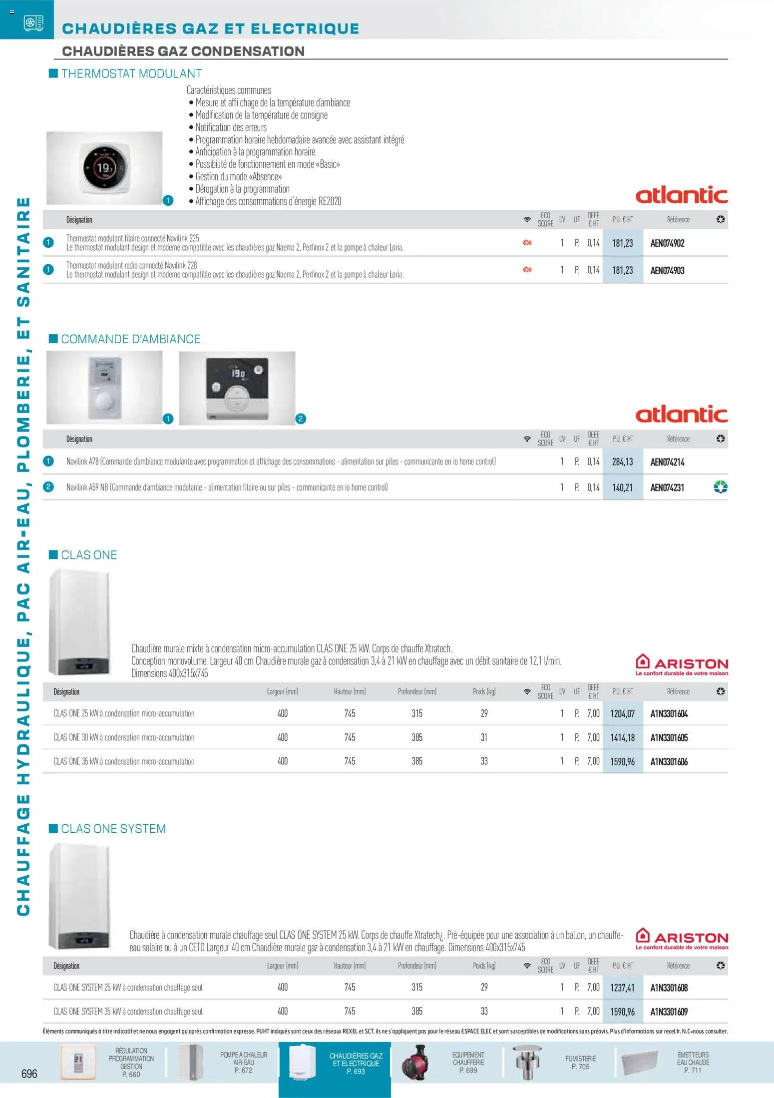 Rexel  Chauffage Hydraulique, PAC Air-Eau, Plomberie et Sanitaire (2025-12-01 - 2026-12-31)
