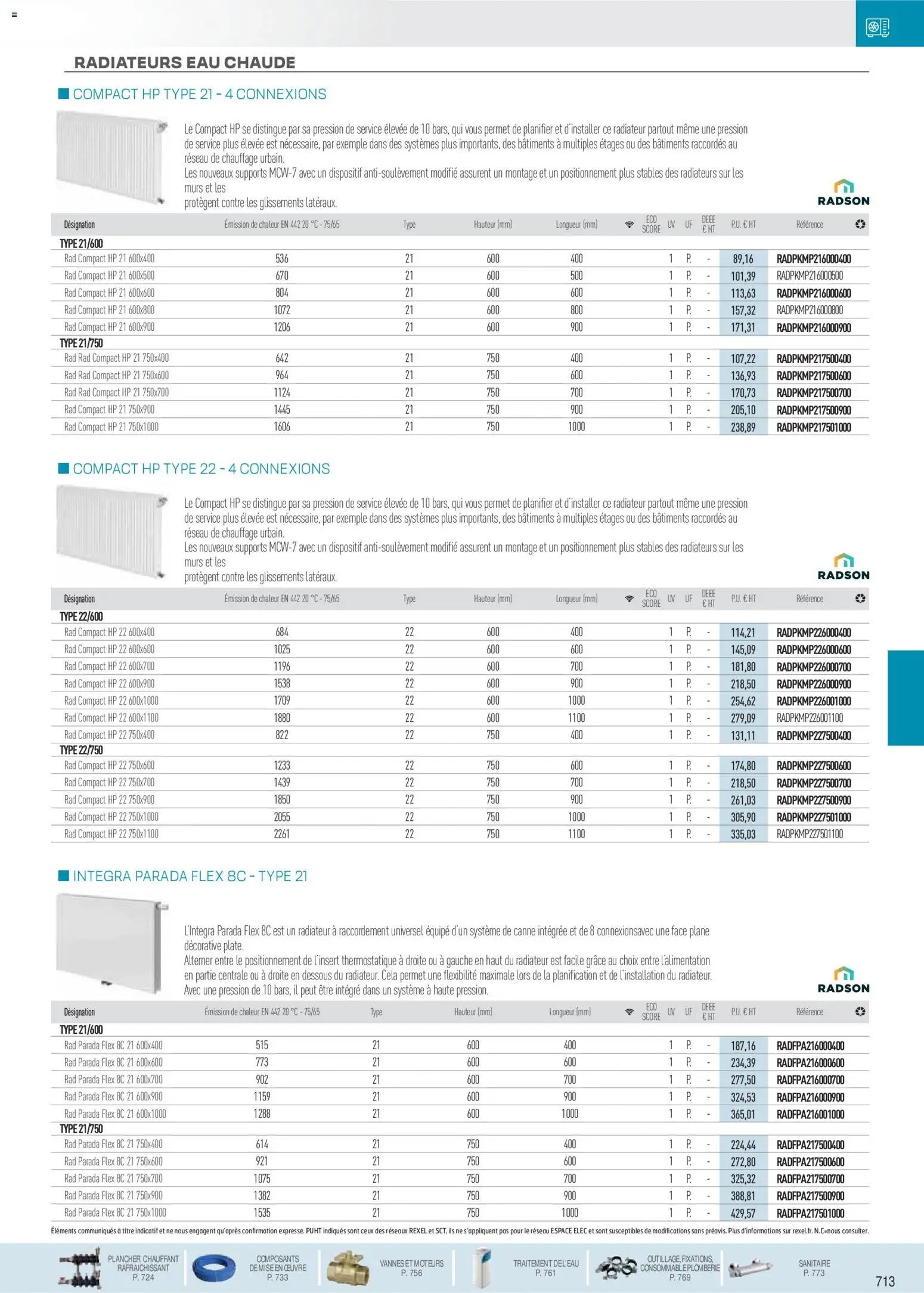 Rexel  Chauffage Hydraulique, PAC Air-Eau, Plomberie et Sanitaire (2025-12-01 - 2026-12-31)