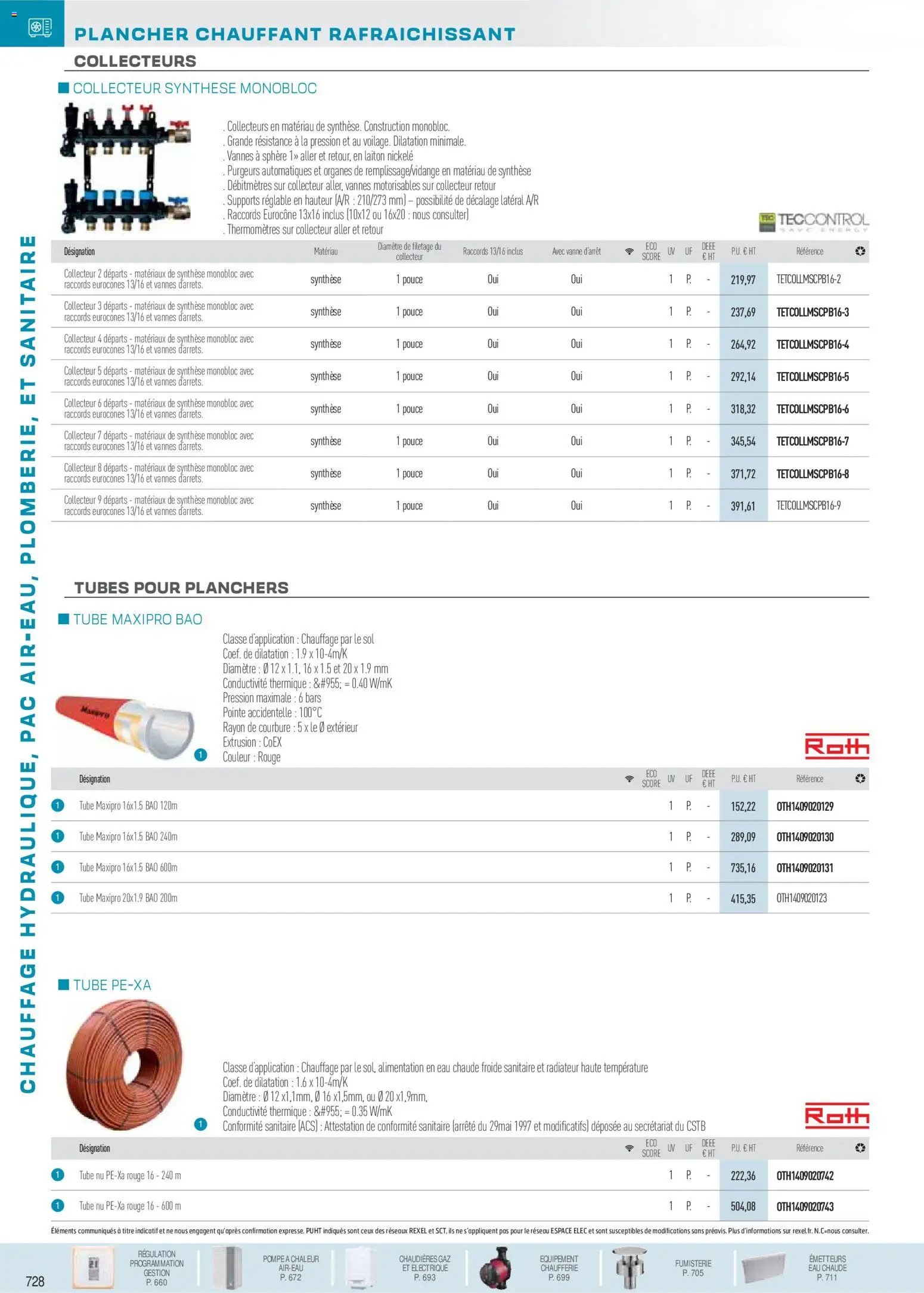 Rexel  Chauffage Hydraulique, PAC Air-Eau, Plomberie et Sanitaire (2025-12-01 - 2026-12-31)